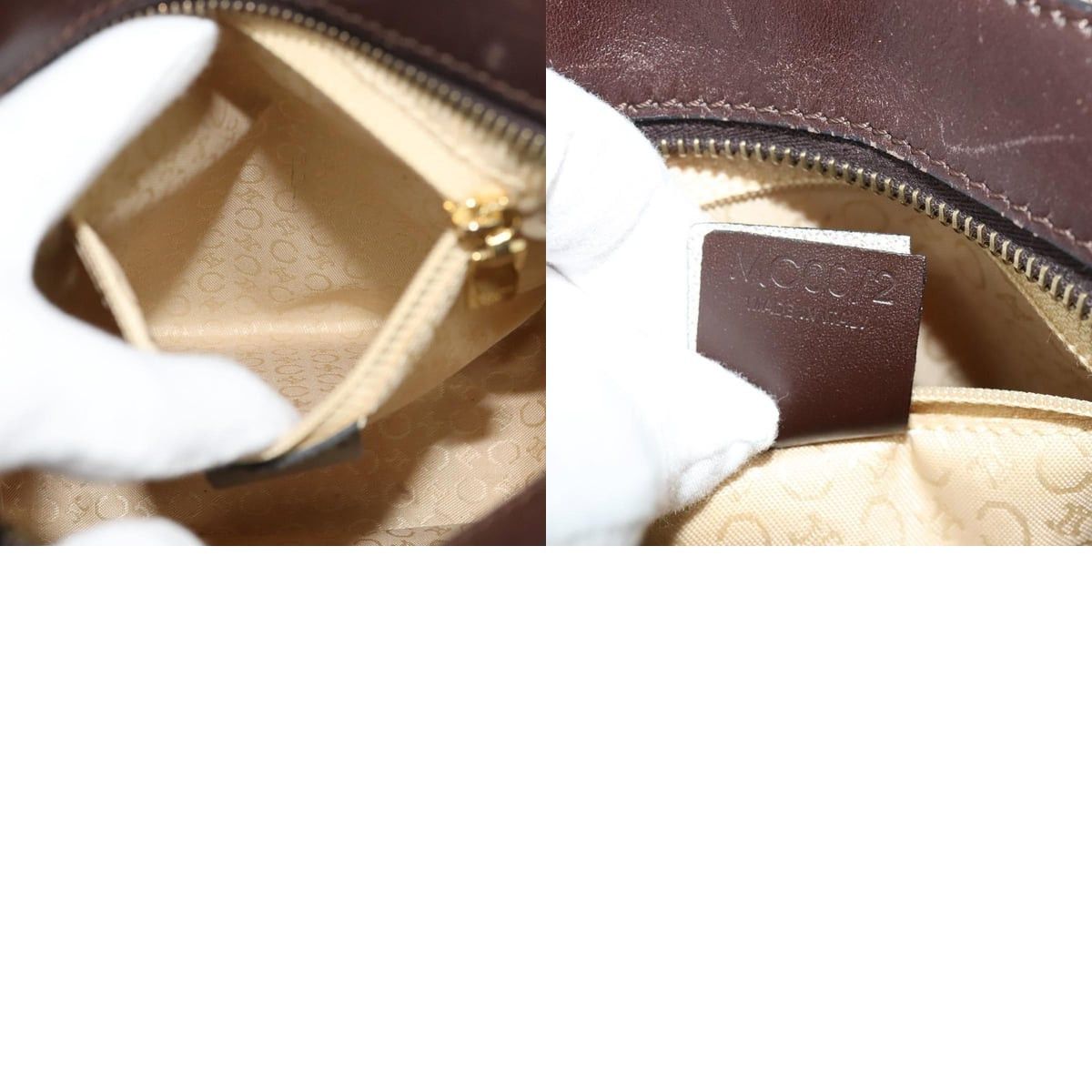 Celine CELINE C Macadam Canvas Hand Bag Beige Gold Size ONE SIZE - 12 Thumbnail