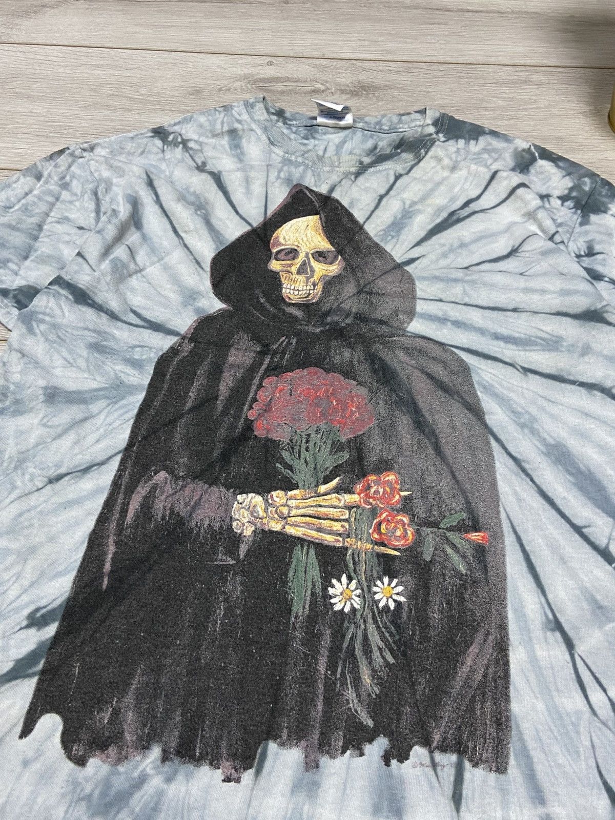 Kanye West Yeezus 2014 Wes Land Kanye West vintage tour t-shirt death Size US M / EU 48-50 / 2 - 4 Thumbnail