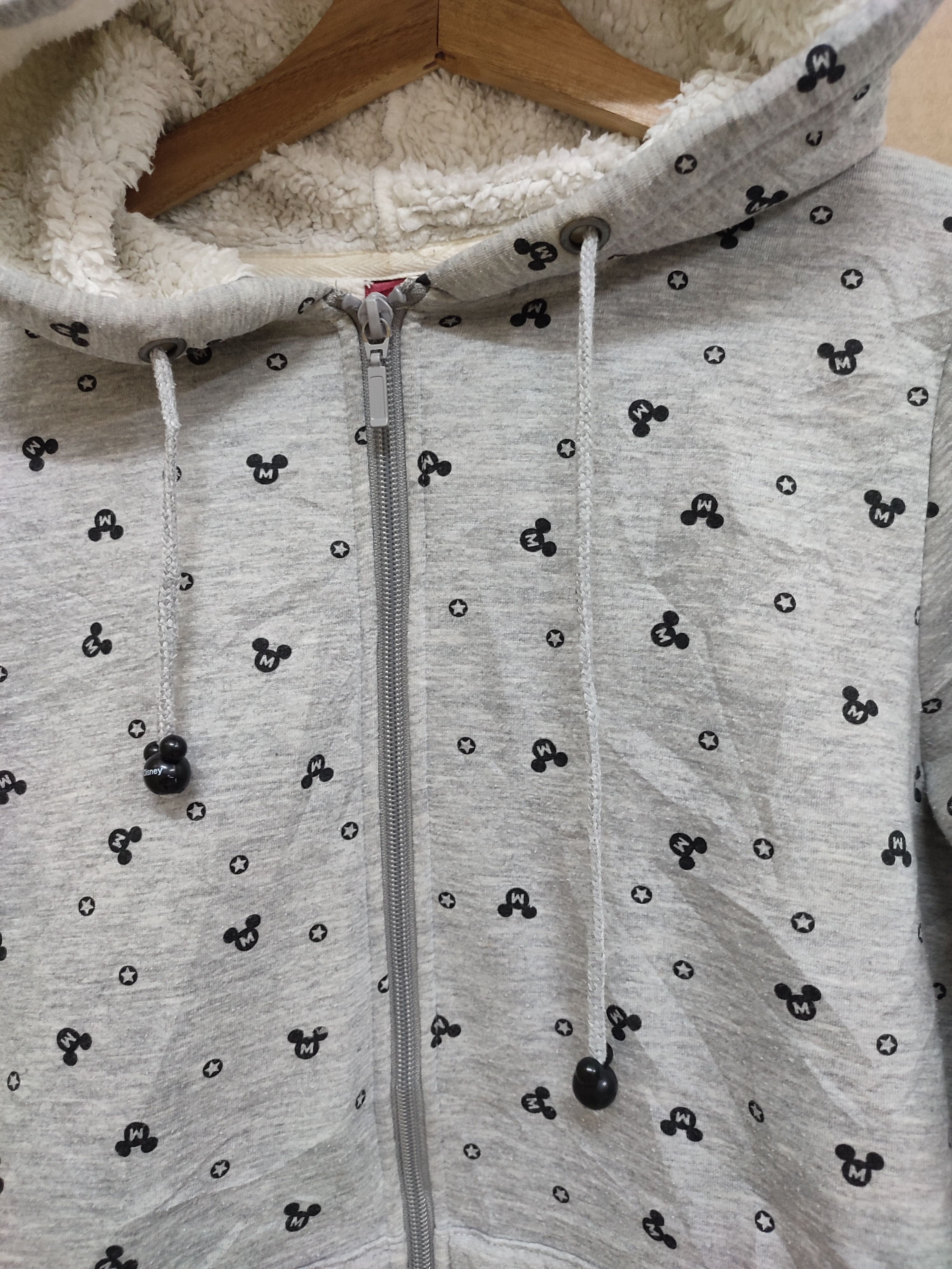 Mickey Mouse Vintage Mickey Mouse Sherpa Hoodies Size S / US 4 / IT 40 - 7 Thumbnail