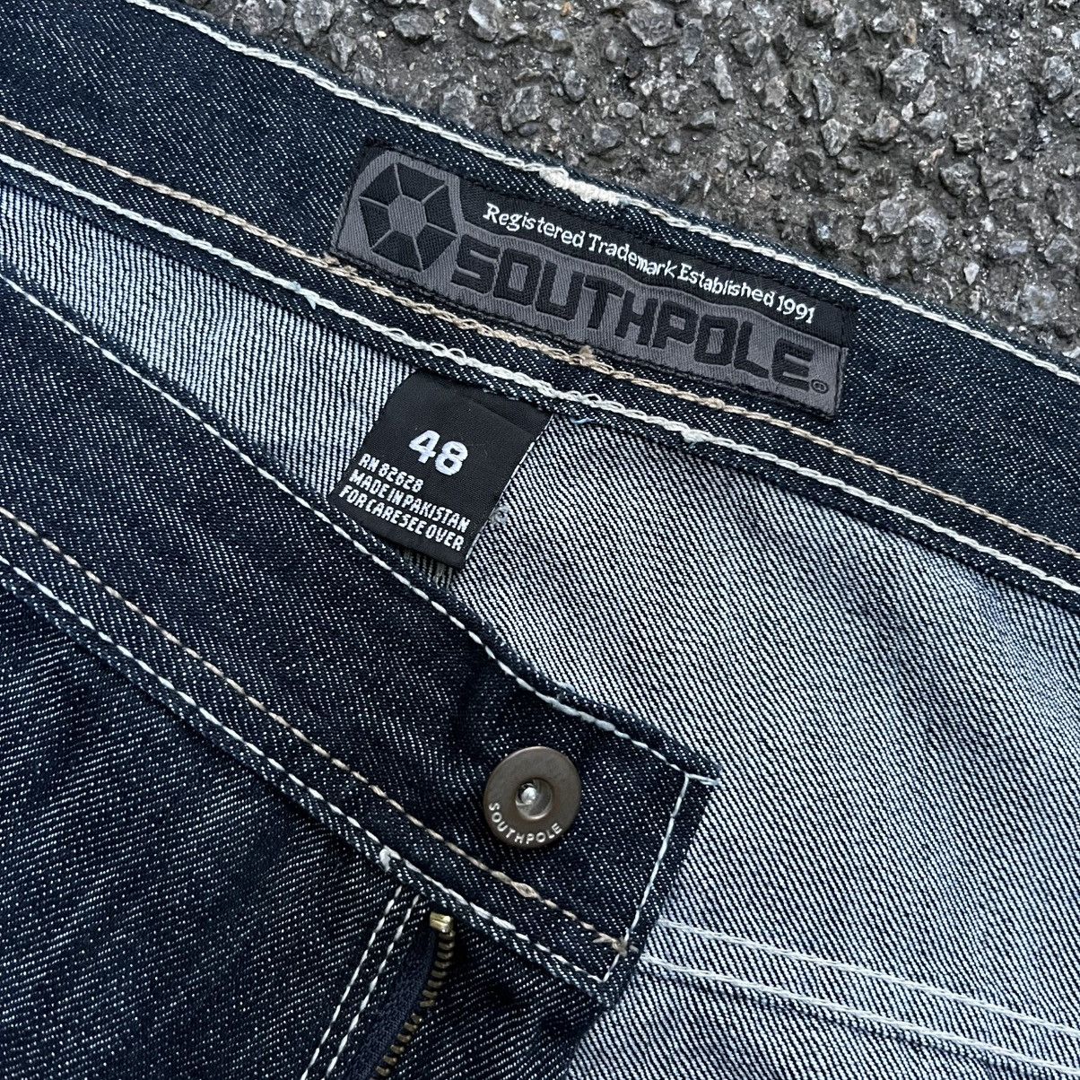 Southpole Southpole Baggy Jeans Y2K Faded Denim Skater JNCO Dogtown Size US 44 / EU 60 - 7 Thumbnail