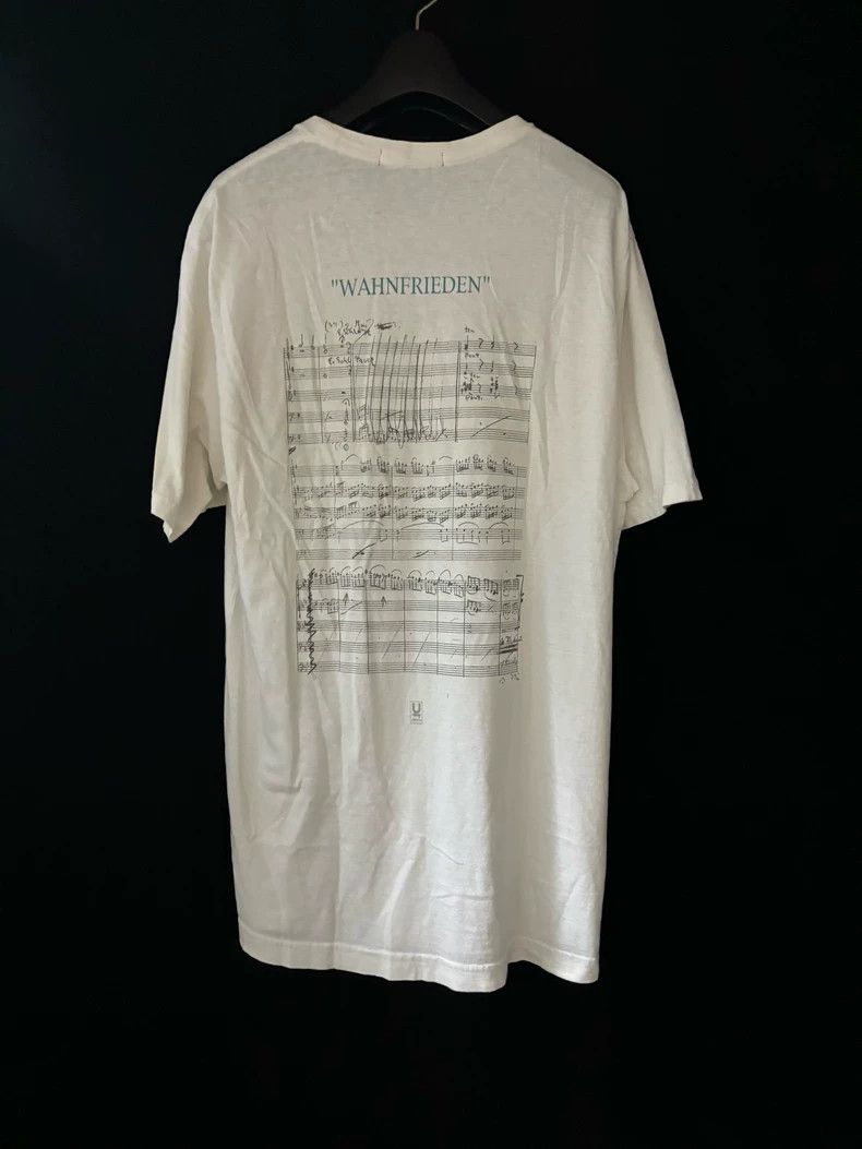 Undercover Undercover Size3 06ss T period white face music score tee Size US M / EU 48-50 / 2 - 2 Thumbnail