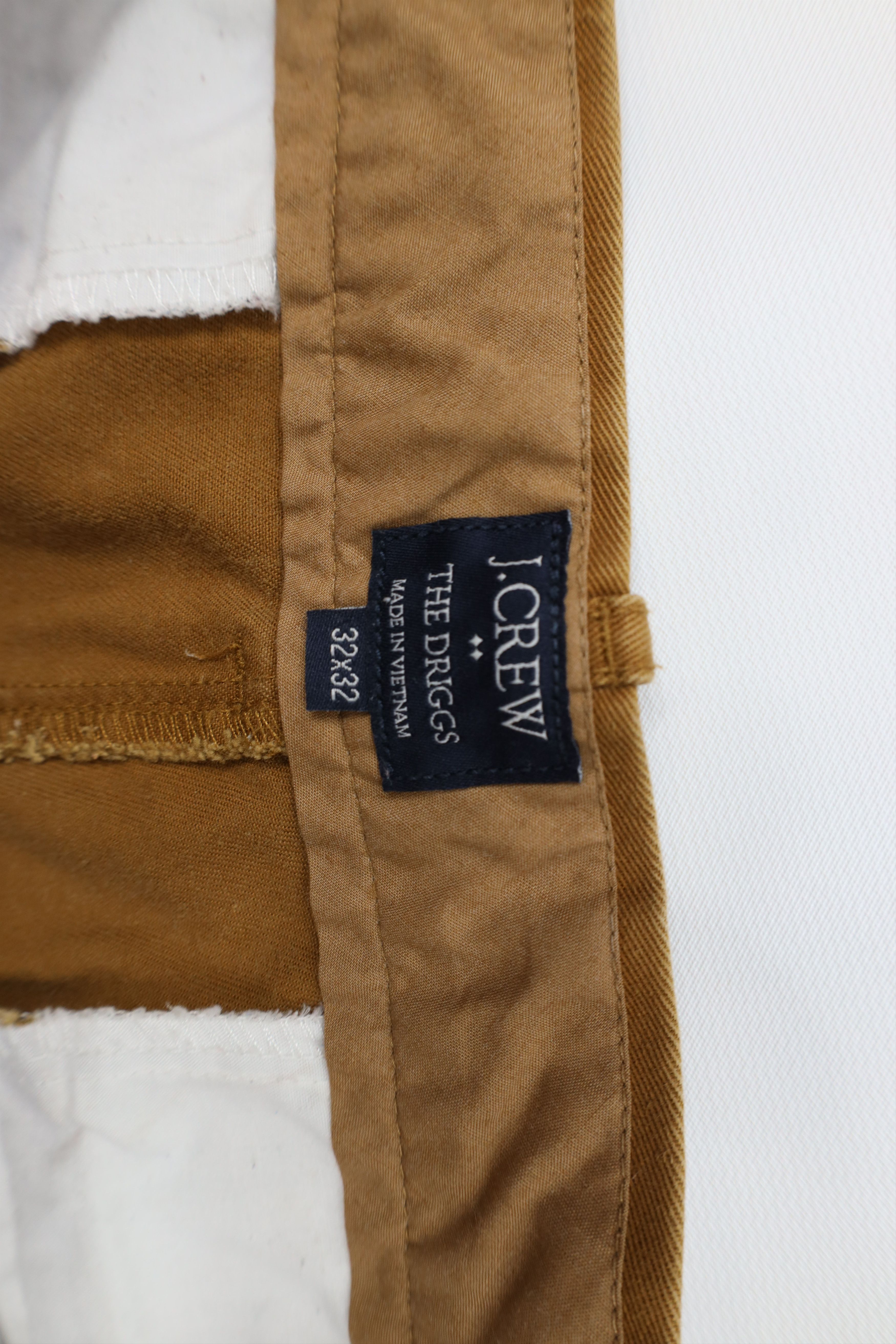 J.Crew J Crew The Driggs Straight Leg Chino Pants Brown Cotton Size US 32 / EU 48 - 7 Thumbnail