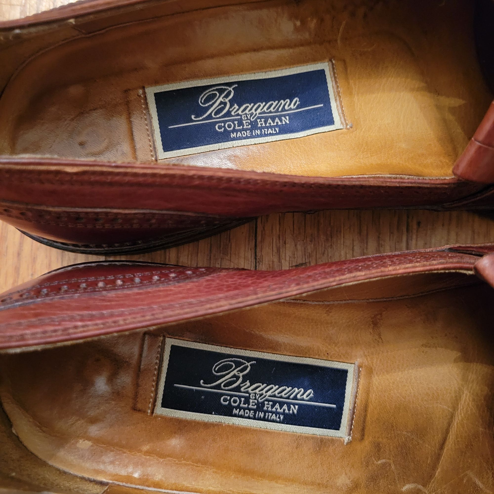 Cole Haan Cole Haan Bragano Brown Italian Leather Loafers Kiltie Fring Size US 10 / EU 43 - 7 Thumbnail