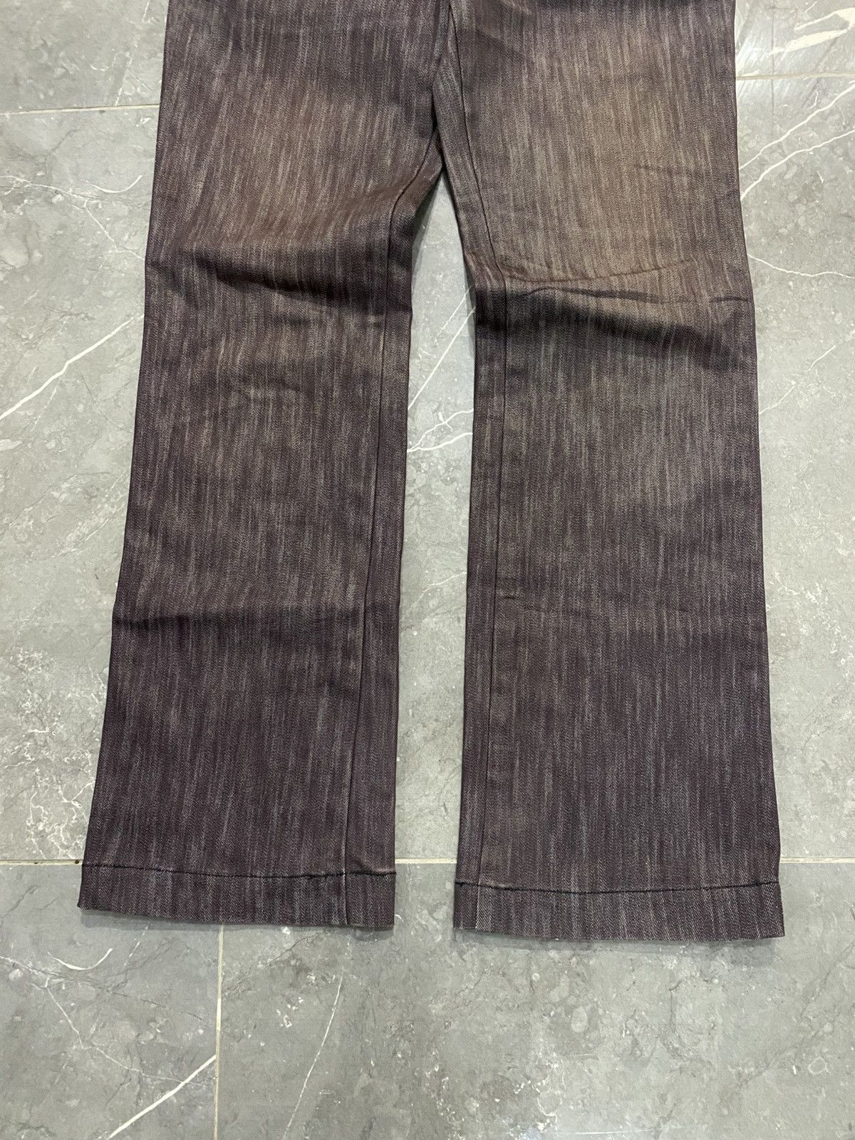 If Six Was Nine Takaiq Japanese Waxed Flared Brown Size US 30 / EU 46 - 3 Thumbnail