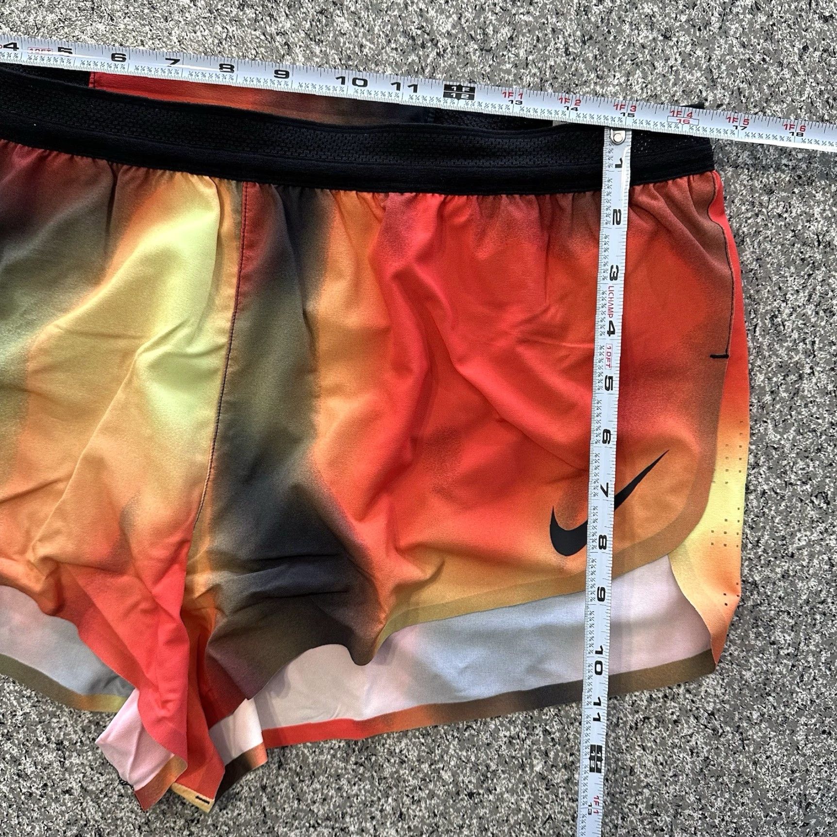 Nike Nike Aeroswift Elite ADV 2” Running Shorts Mens L Orange Lined Athletic 2in inseam 736 Size US 33 - 8 Thumbnail