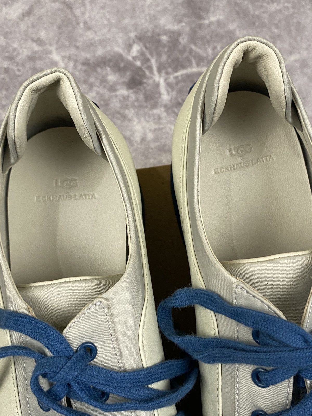 Eckhaus Latta Ugg X Eghaus Latta Square Toe Leather Low Top Sneakers Size US 11.5 / EU 44-45 - 4 Thumbnail