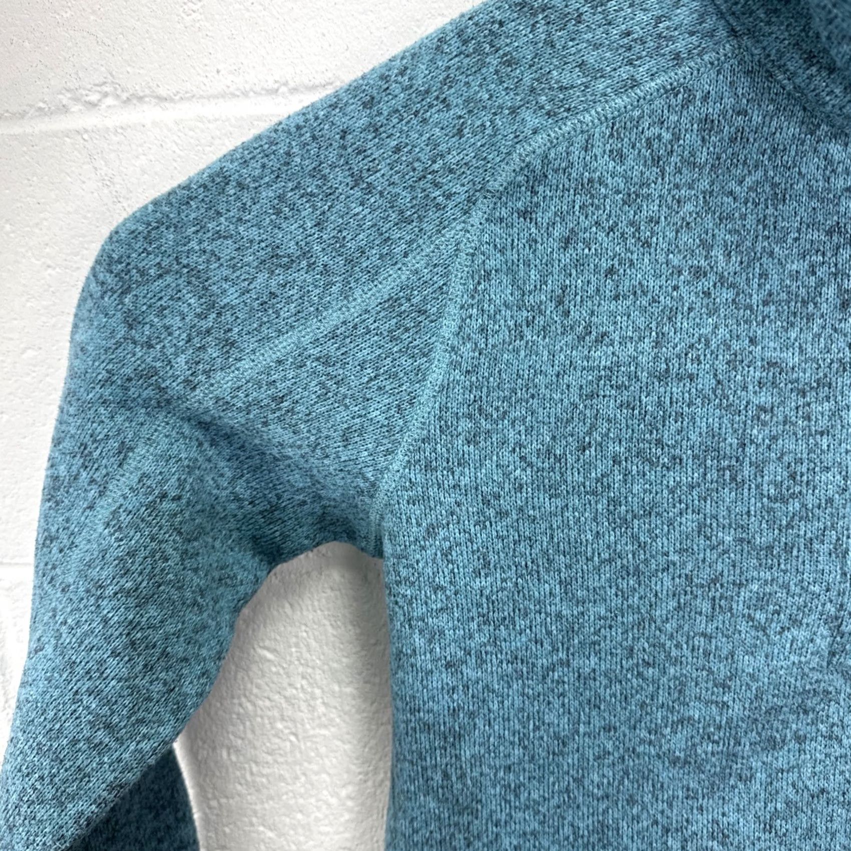 Patagonia Patagonia Womens Better Sweater Fleece Jacket 1/4 Zip Pullover Size Small Blue Teal Size S / US 4 / IT 40 - 4 Thumbnail