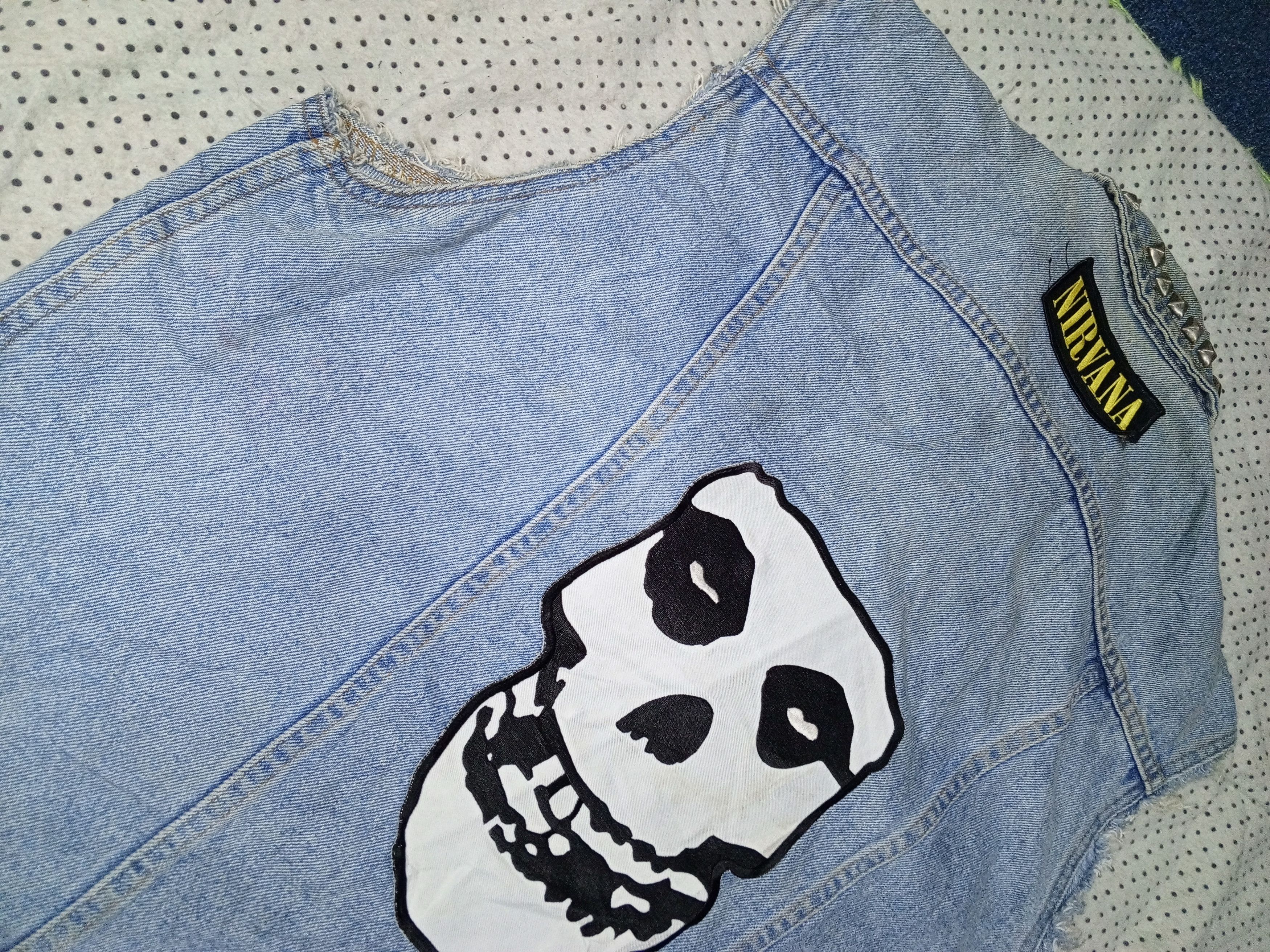 Lee × Misfits × Nirvana Lee denim vest band nirvana rare Size US L / EU 52-54 / 3 - 8 Thumbnail