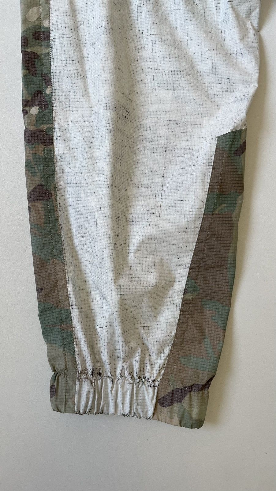 Dries Van Noten White Coated Camo Nylon Utility Trousers Size US 34 / EU 50 - 17 Thumbnail