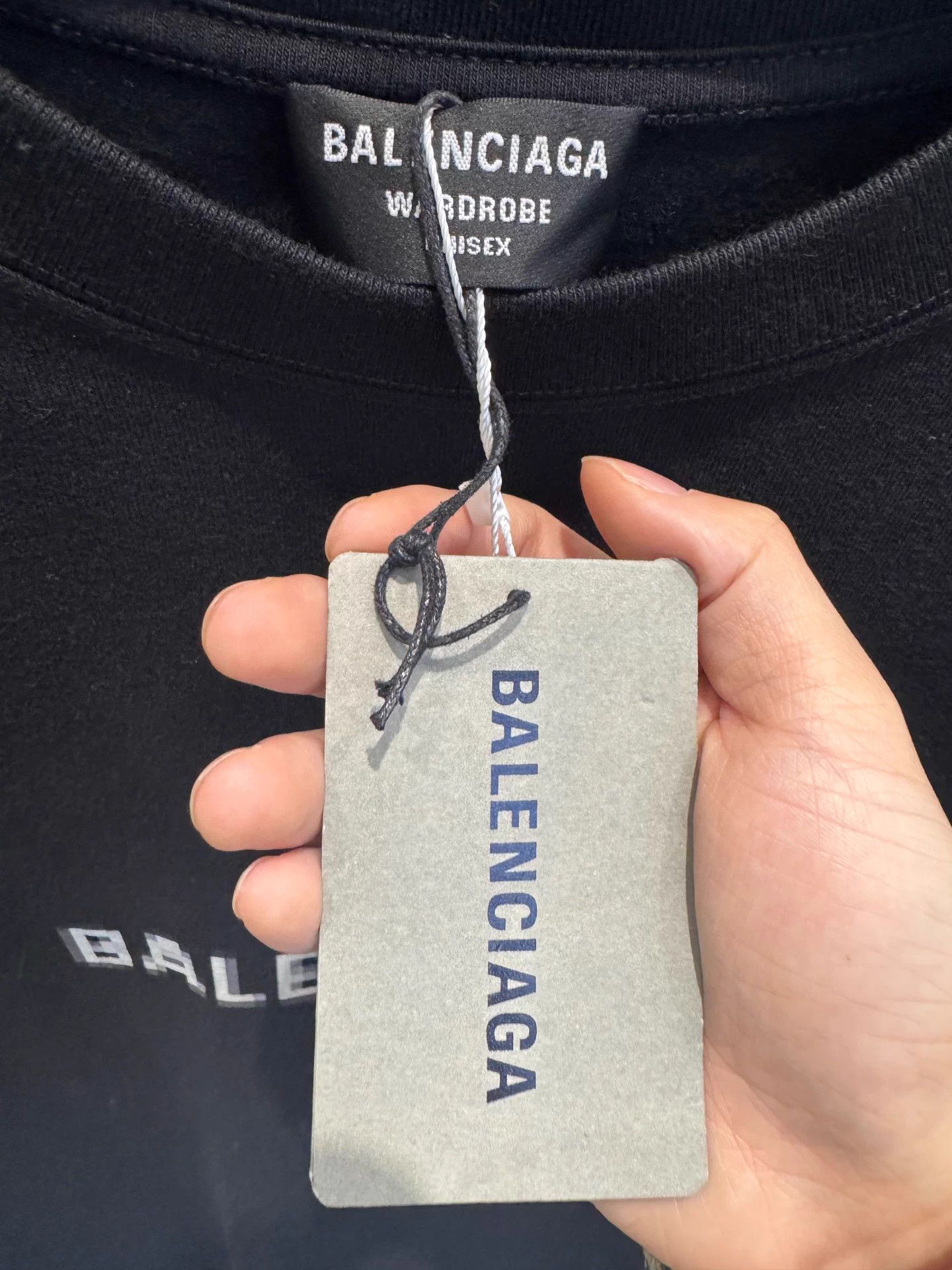 Balenciaga Balenciaga Mosaic Logo Black Short-Sleeve Tee Size US L / EU 52-54 / 3 - 5 Thumbnail