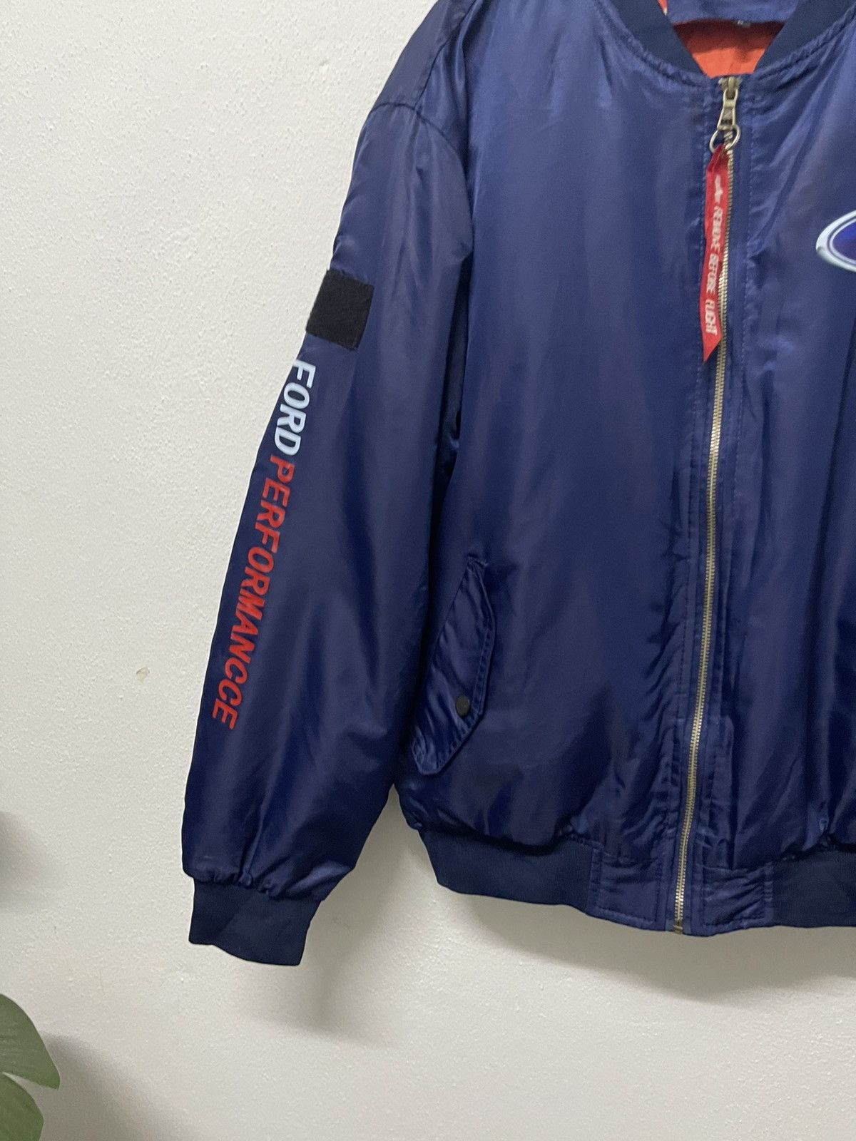 Ford VINTAGE FORD RACING BOMBER JACKET RARE DESIGN Size US L / EU 52-54 / 3 - 11 Thumbnail