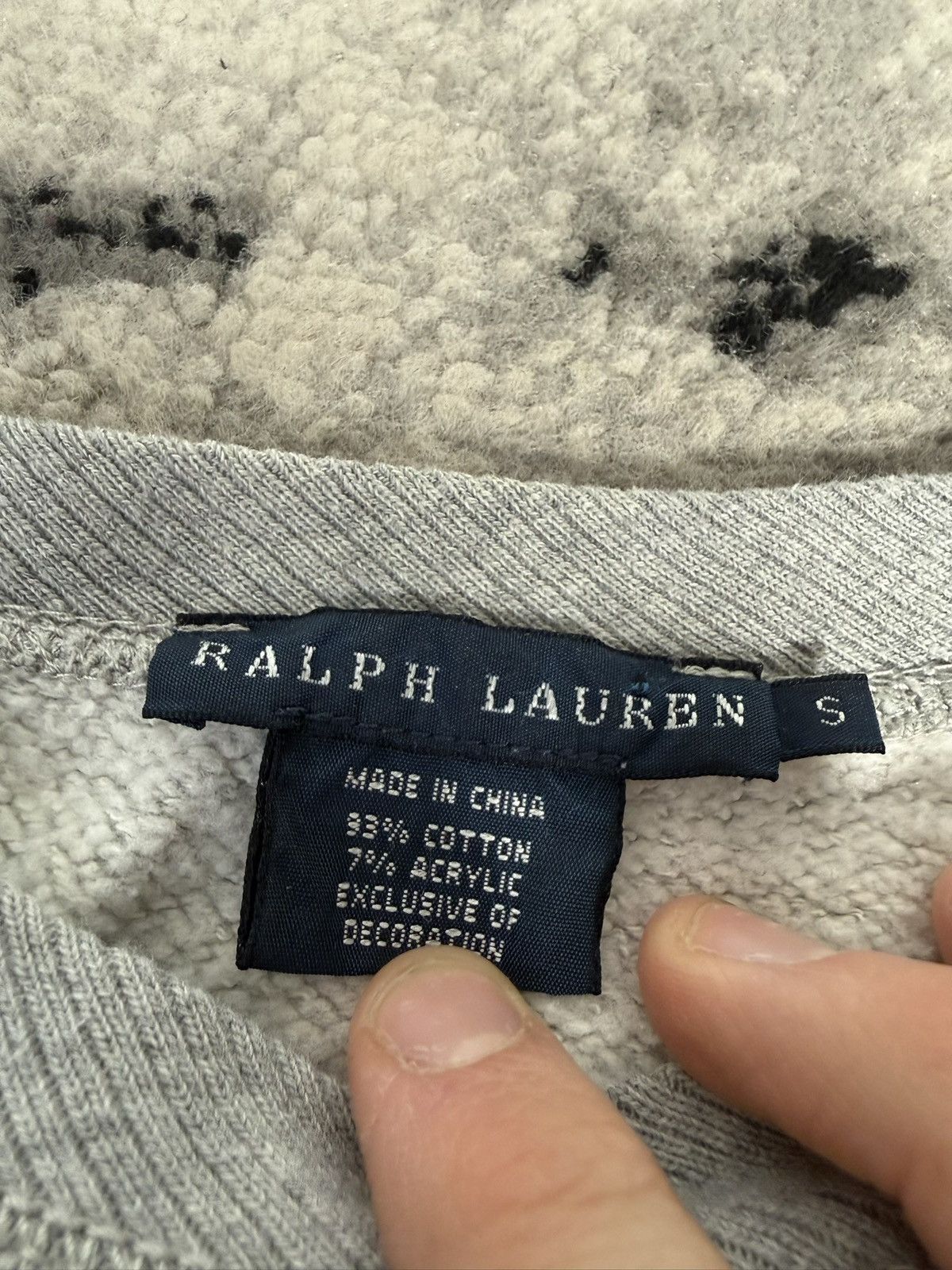 Polo Ralph Lauren Vintage Polo Ralph Lauren Embroidered Sweatshirt Size S / US 4 / IT 40 - 6 Thumbnail
