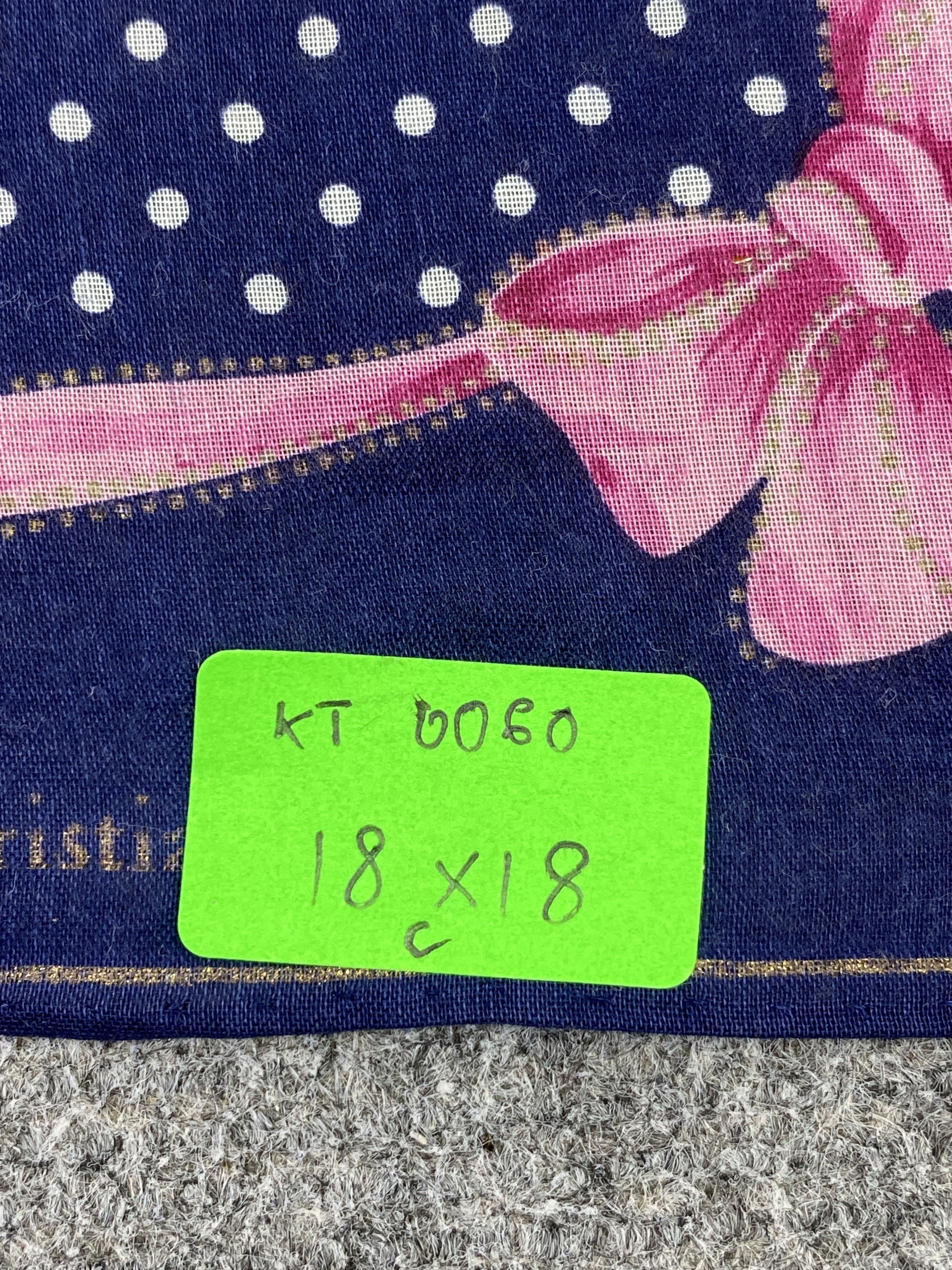 Christian Dior Monsieur Vintage Christian Dior Handkerchief / Neckerchief KT0060 Size ONE SIZE - 9 Thumbnail