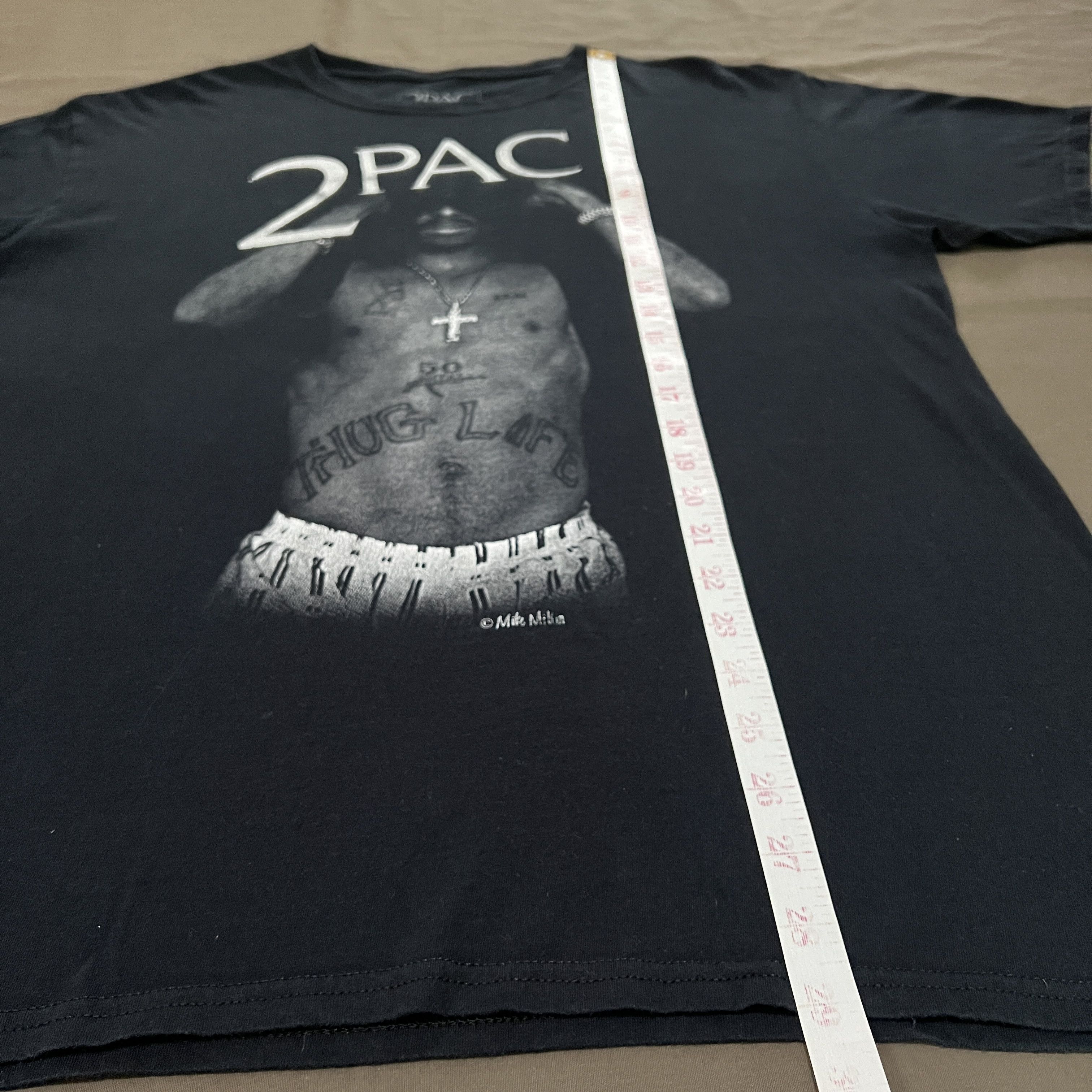 Band Tees × Rap Tees 2017 2pac Tupac Shakur Promo Rap Tee Size US L / EU 52-54 / 3 - 7 Thumbnail