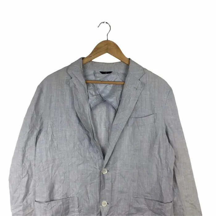 Lanvin Vtg LANVIN COLLECTION PARIS 2 Button Blazer Sport Coat Suit Size 42R - 2 Thumbnail