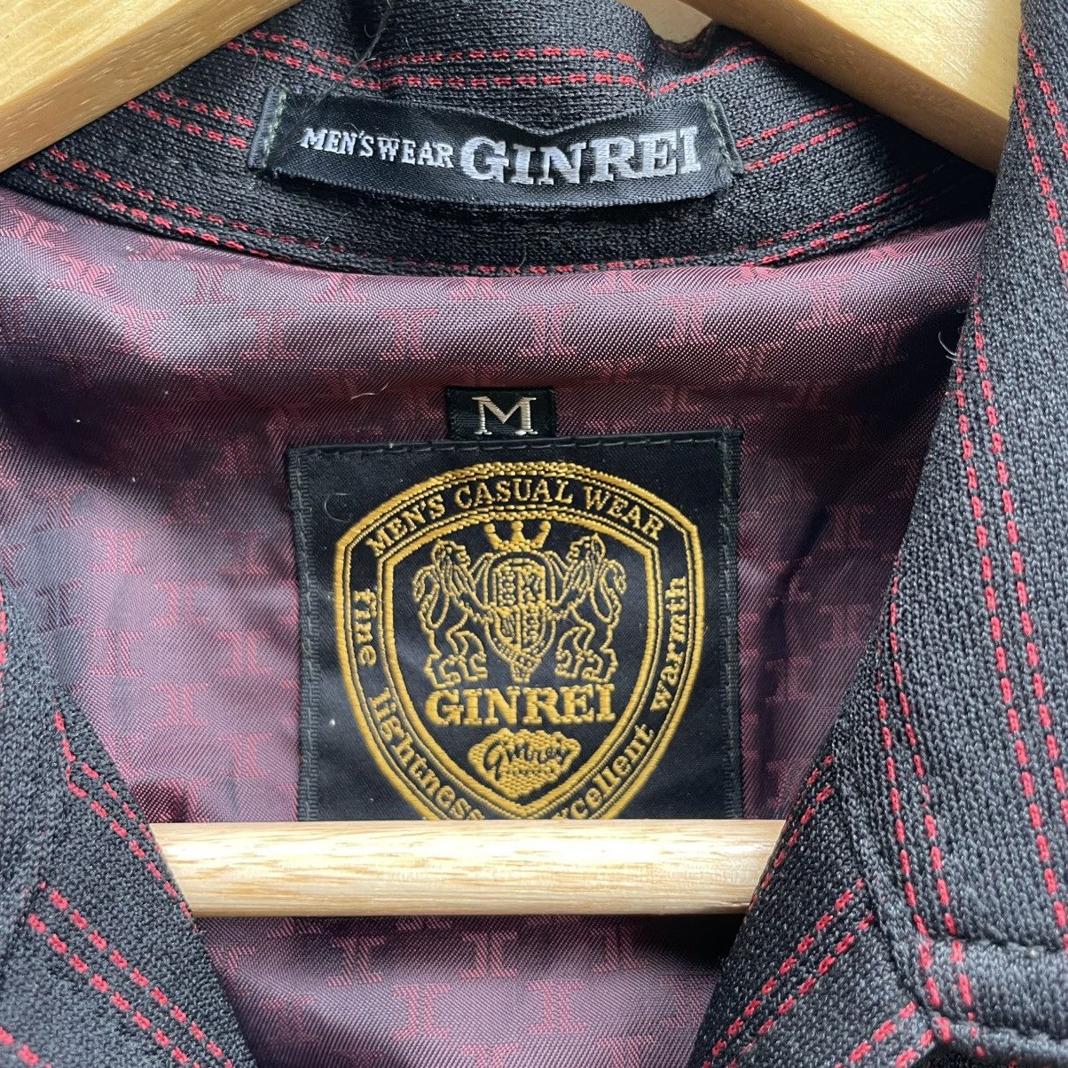 Japanese Brand Vintage Japanese Brand 90s Ginrei Stripe Down Bomber Jacket Size US M / EU 48-50 / 2 - 8 Thumbnail