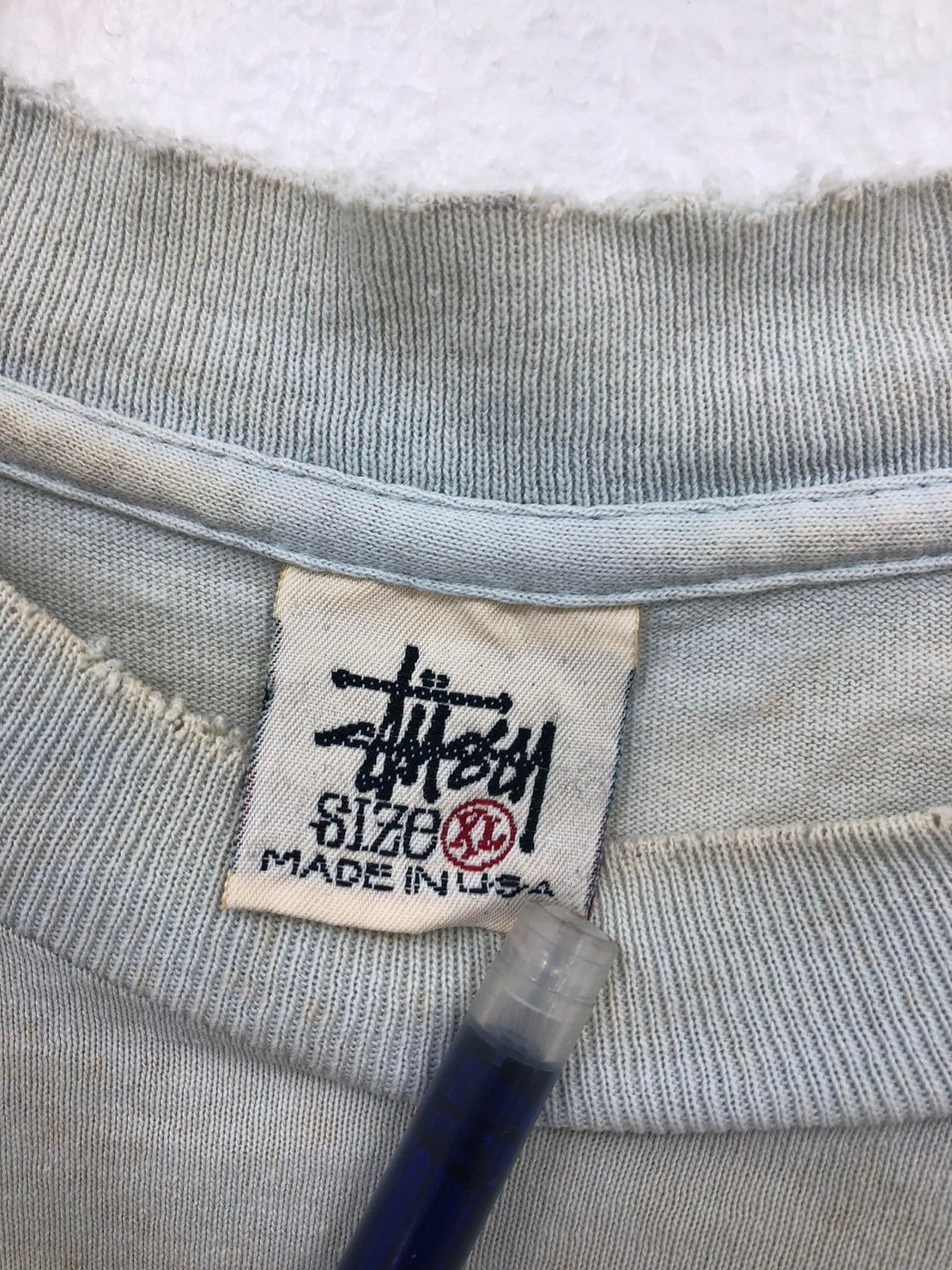 Stussy × Vintage Vintage 90's STUSSY Shirt wts01 Size US XL / EU 56 / 4 - 12 Thumbnail