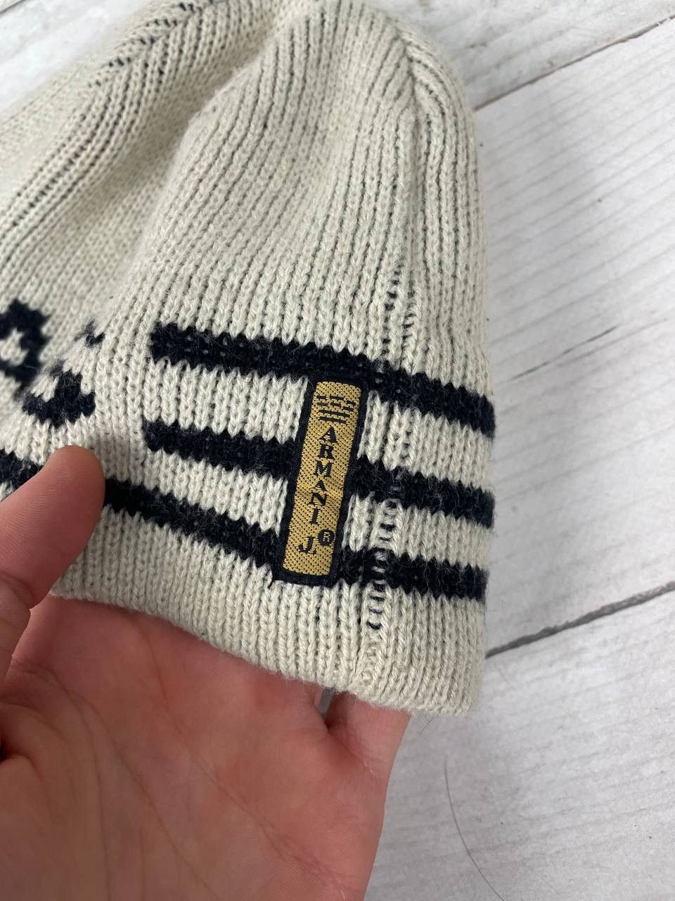 Armani Vintage Armani Jeans Hats 90s USA Size ONE SIZE - 4 Thumbnail