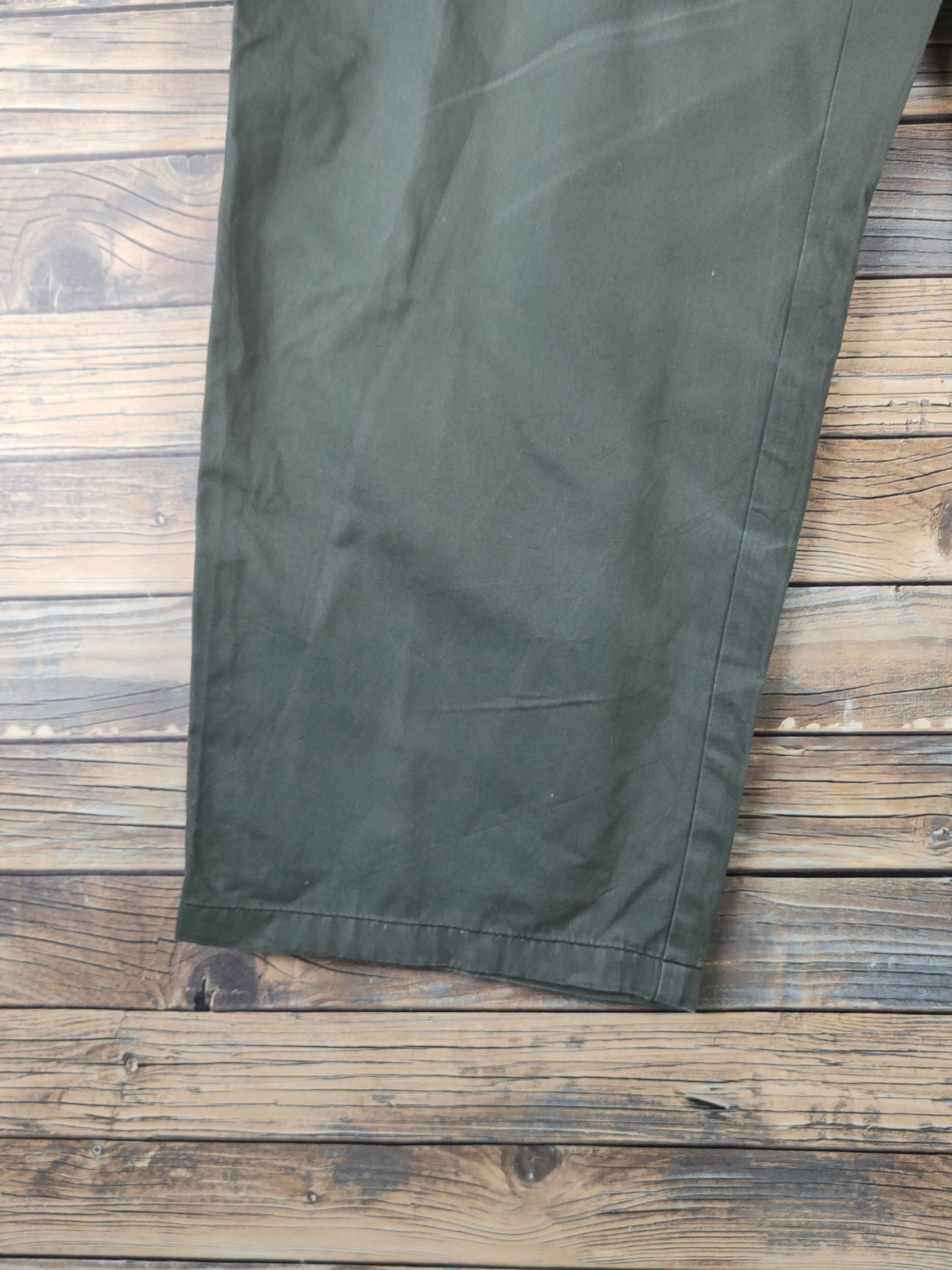 Japanese Brand DL Japanese Brand Dark Green Multipocket Cargo Pants #1653 Size US 36 / EU 52 - 4 Thumbnail