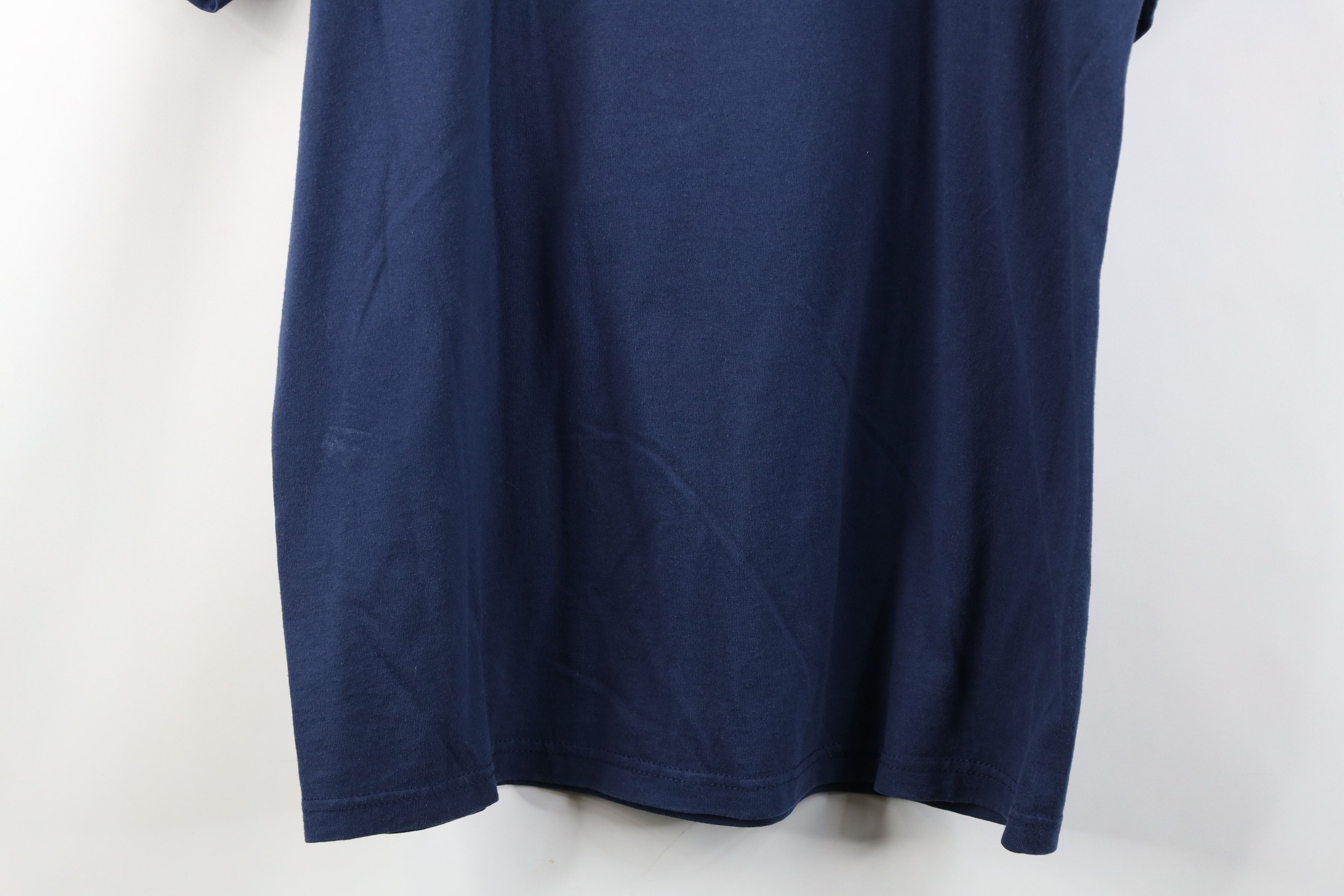 Vintage Vintage 90s Mackinac Island 8 Mile Run Walk T-Shirt Blue Size US L / EU 52-54 / 3 - 13 Thumbnail