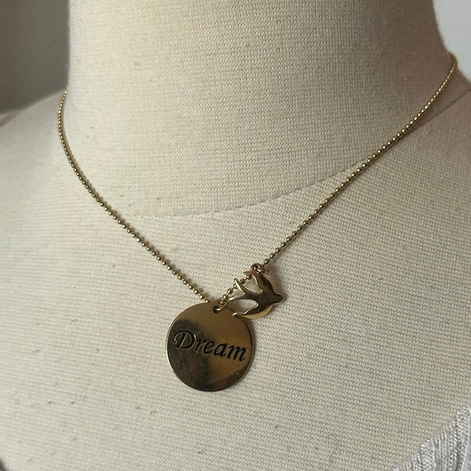 Other rever dream circle pendant gold chain necklace Size ONE SIZE - 2 Thumbnail