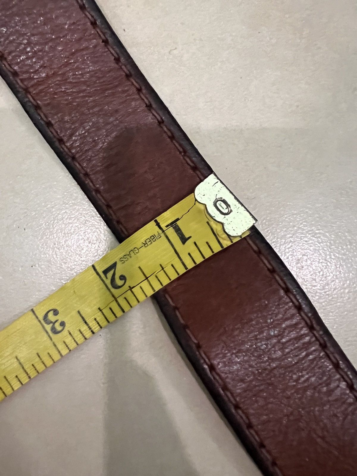 Genuine Leather Vintage Genuine Leather Buckle Belt Size ONE SIZE - 10 Thumbnail