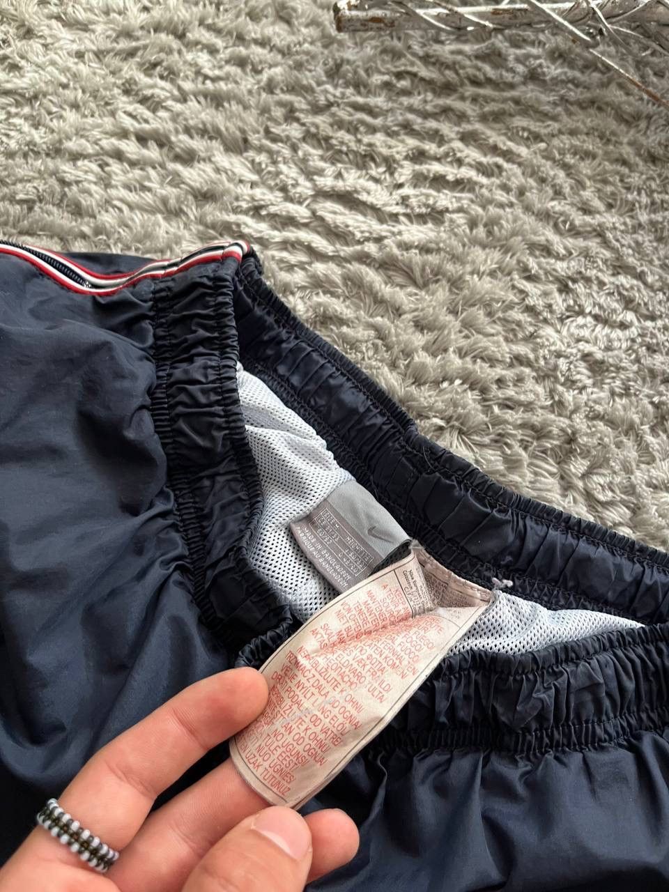Nike × Vintage 00s Vintage Nike Pants Nylon Rare Swoosh Drill Size US 32 / EU 48 - 9 Thumbnail