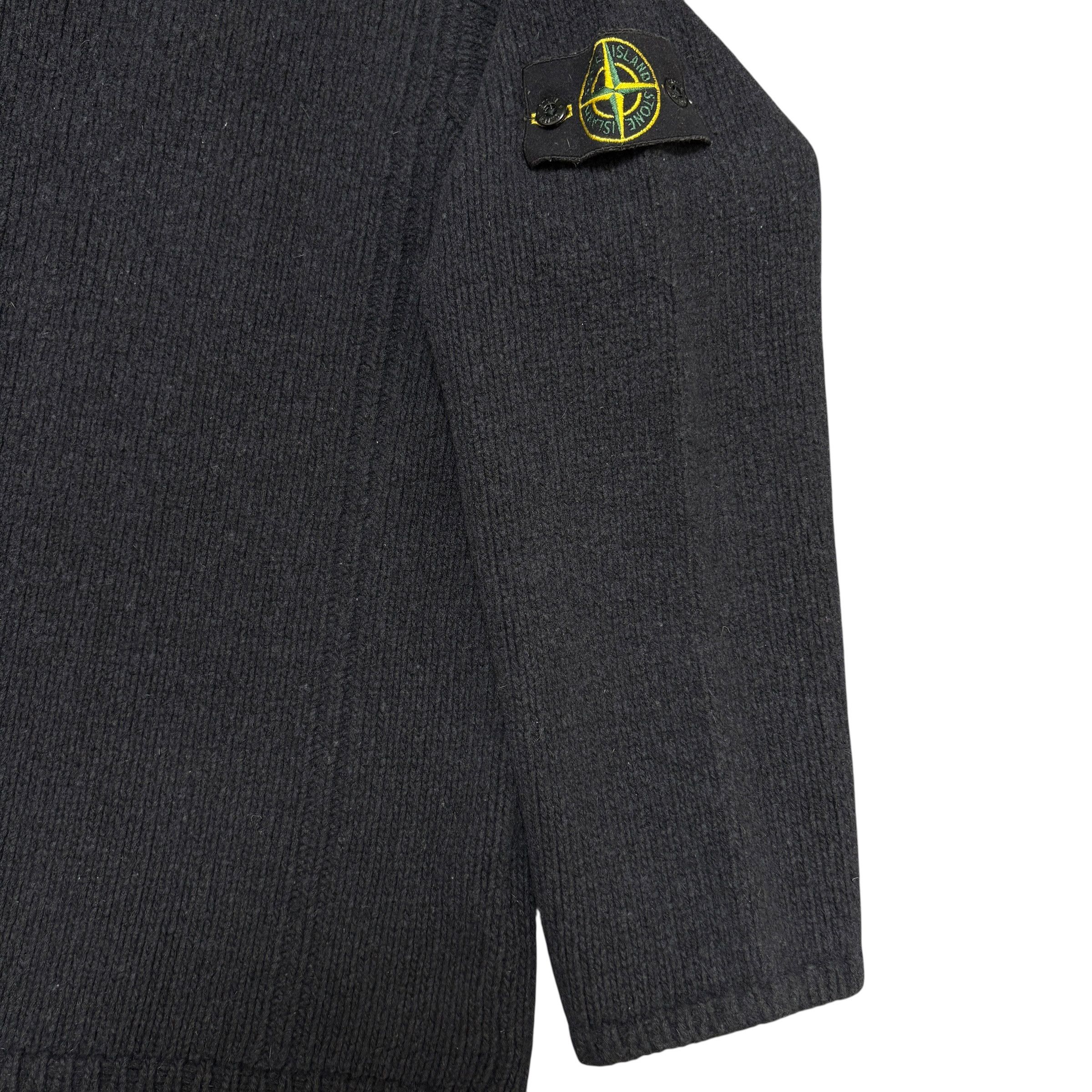 Stone Island Vintage Stone Island Sweater 2000 High Neck Made in Italy Size US L / EU 52-54 / 3 - 5 Thumbnail
