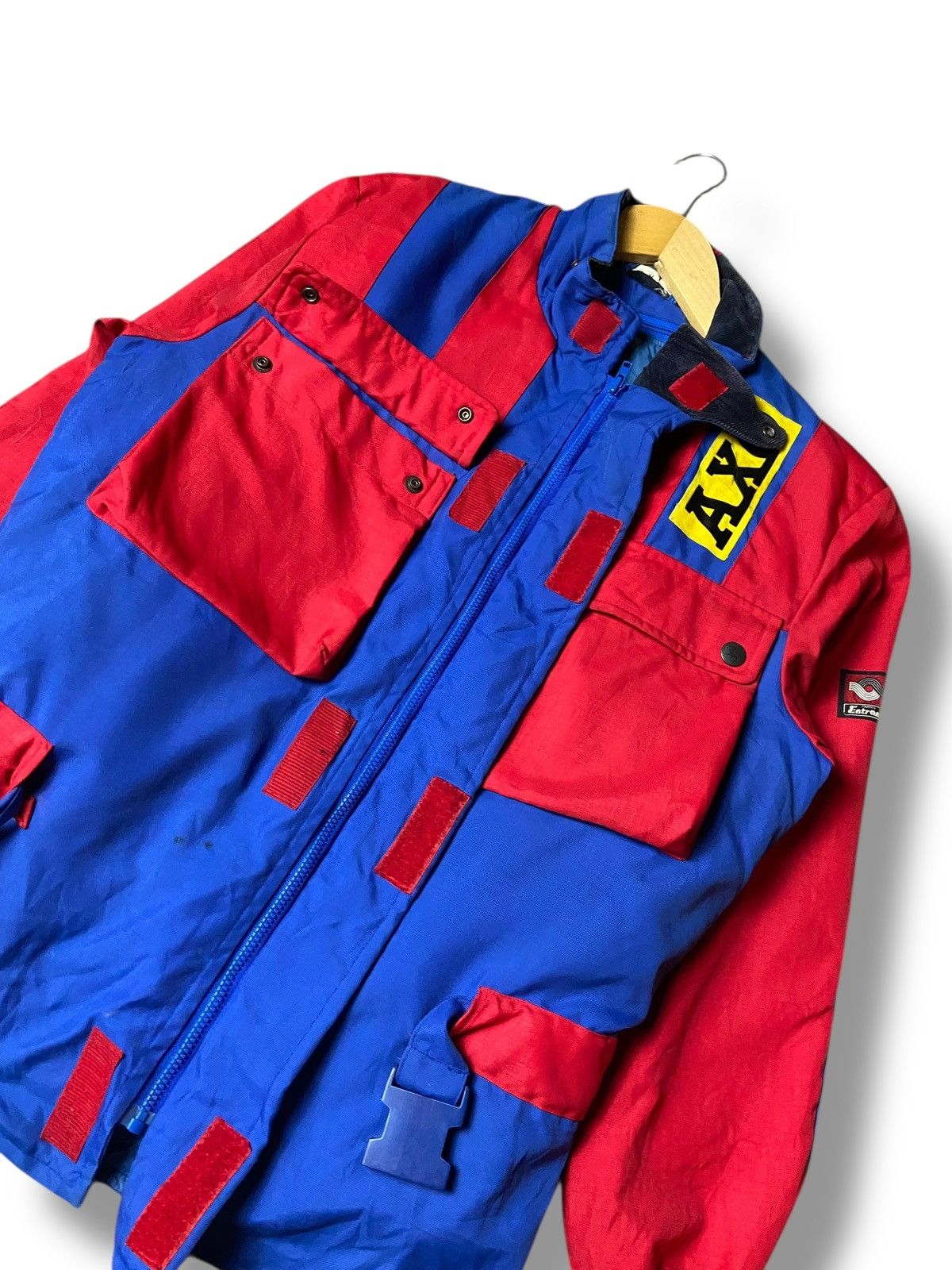 Japanese Brand 90’s AXO Fet Sport Racing Motorcross Jacket (151) Size US M / EU 48-50 / 2 - 8 Thumbnail