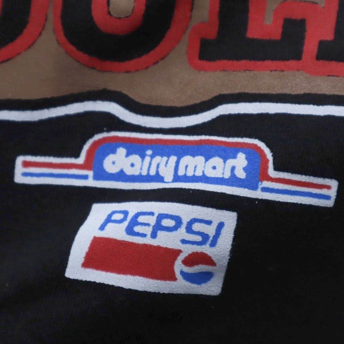 Vintage VTG American Thunder Big Bad Bull Dairy Mart Solid T-Shirt Black Men's XL Size US XL / EU 56 / 4 - 7 Thumbnail
