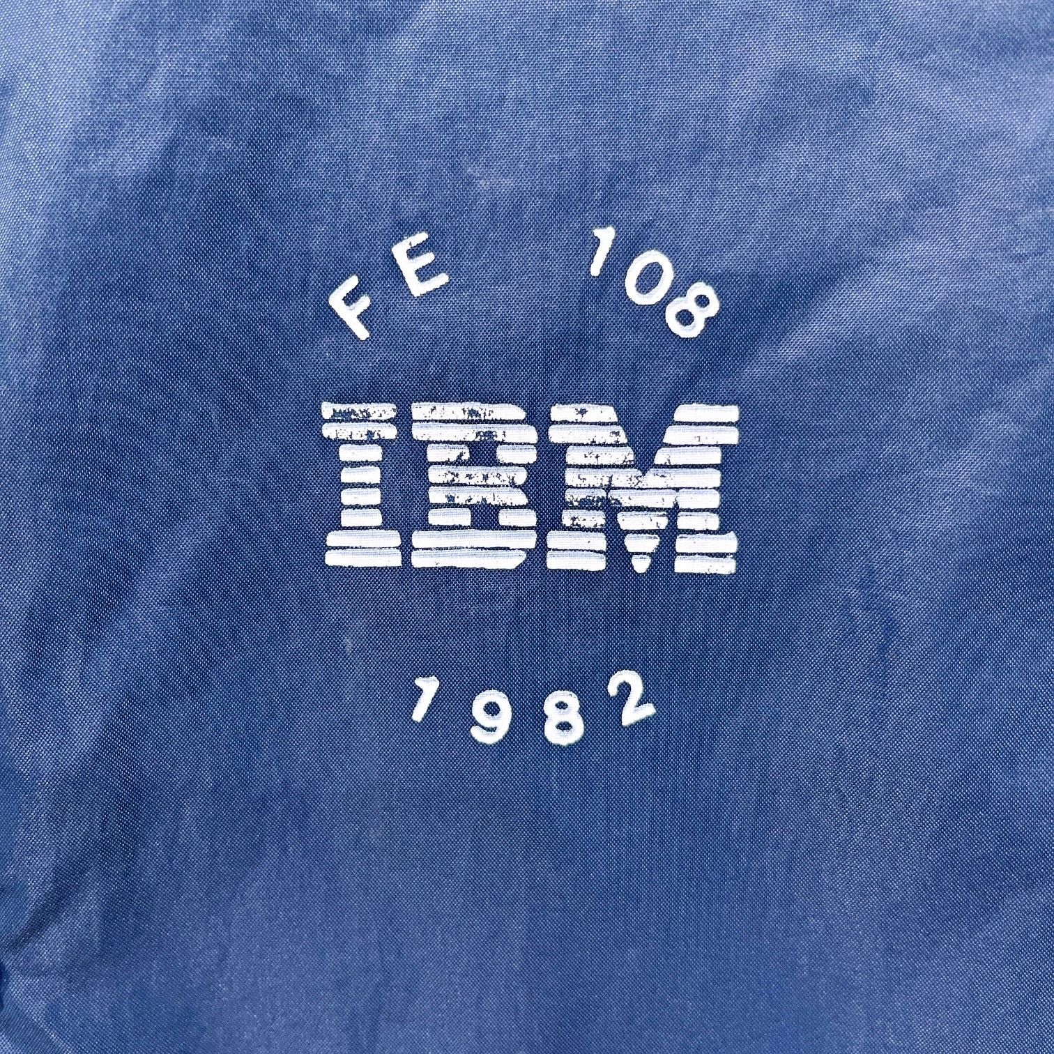 O'Neill × Other × Vintage Vintage 80s IBM Employee Windbreaker Jacket Navy Blue Men XL Size US XL / EU 56 / 4 - 3 Thumbnail