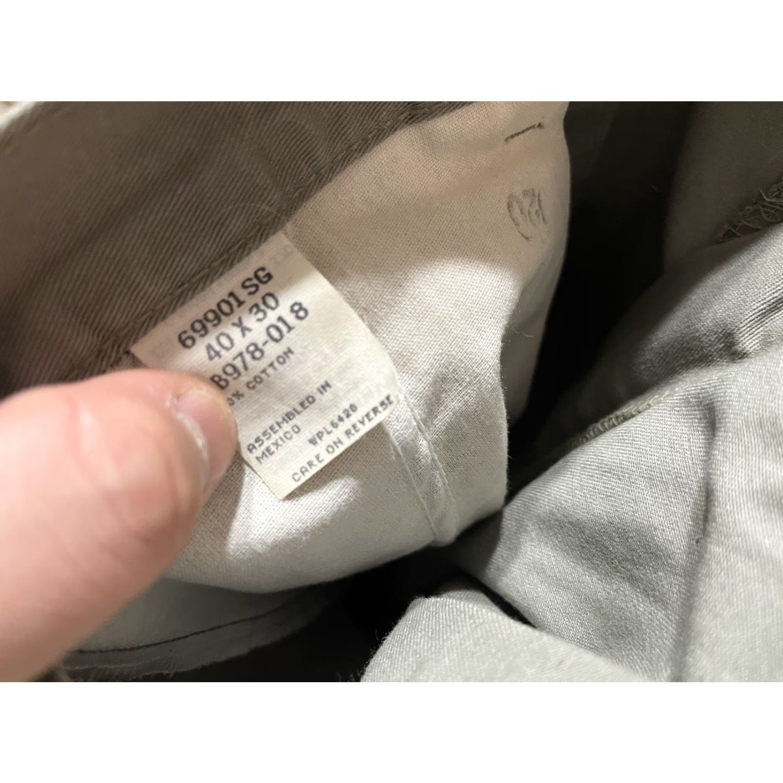 Wrangler Wrangler Men's Pleated Front Gray Dress Pants 40x30 Timber Creek Size US 40 / EU 56 - 6 Thumbnail