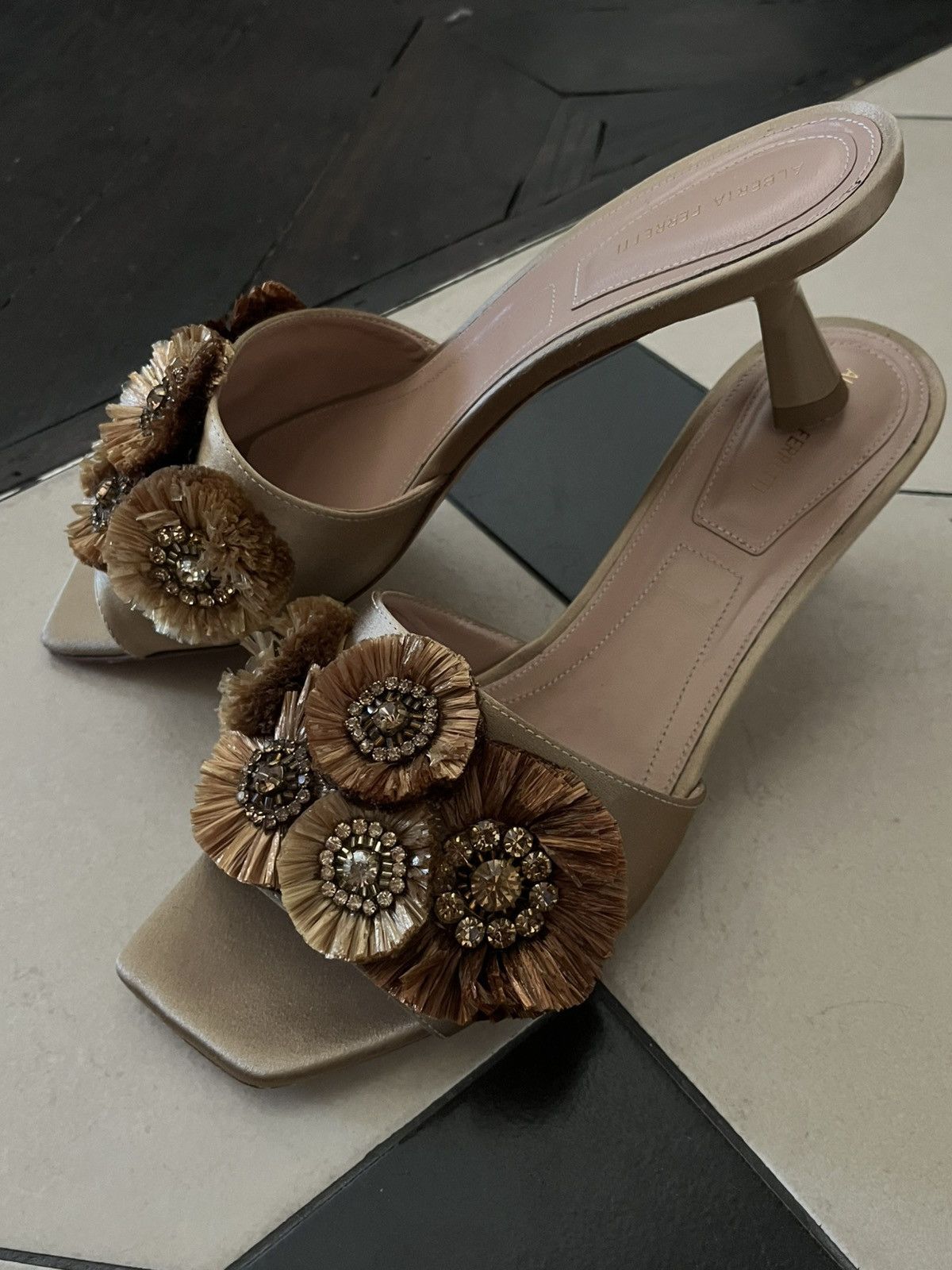 Alberta Ferretti Sandals with Kitten heels Alberta Feretti Size US 9 / IT 39 - 1 Thumbnail