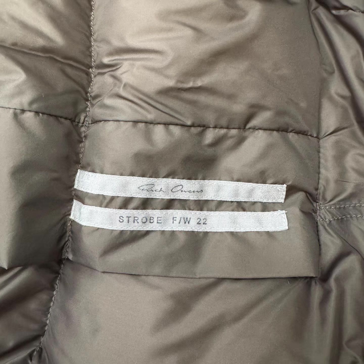 Rick Owens RICK OWENS Chocolate Brown Down Jacket Q10 Size US L / EU 52-54 / 3 - 5 Thumbnail