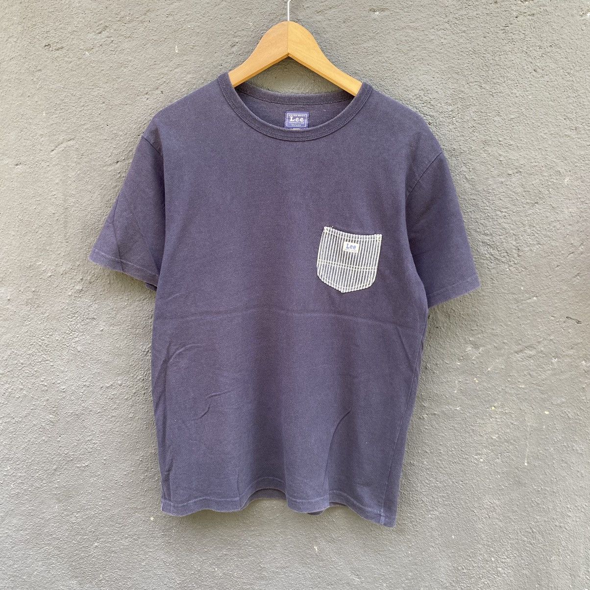 Lee Thrashed Faded Vintage Lee Union Made Pocket ERD GRUNGE TEE Size US M / EU 48-50 / 2 - 1 Thumbnail
