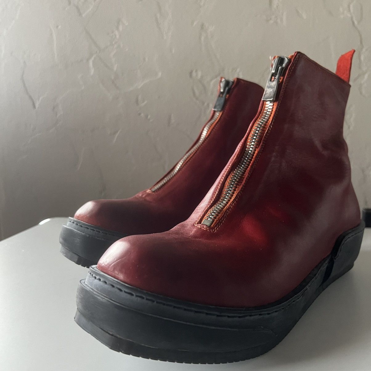 靴 guidi FRONT ZIP POINTED TOE 41 靴 ZIP TOE guidi FRONT 41 POINTED