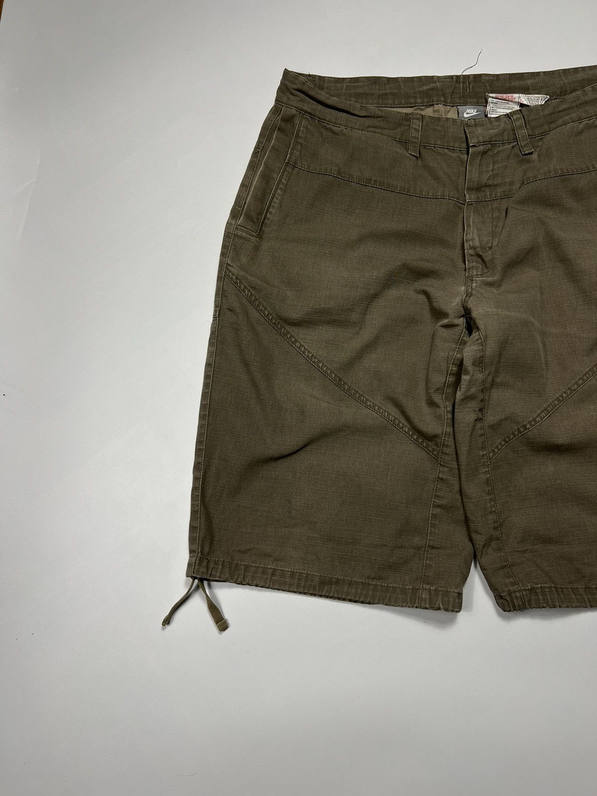 Nike Vintage Nike Corduroy Millitary Style Short Y2K Size US 36 / EU 52 - 4 Thumbnail