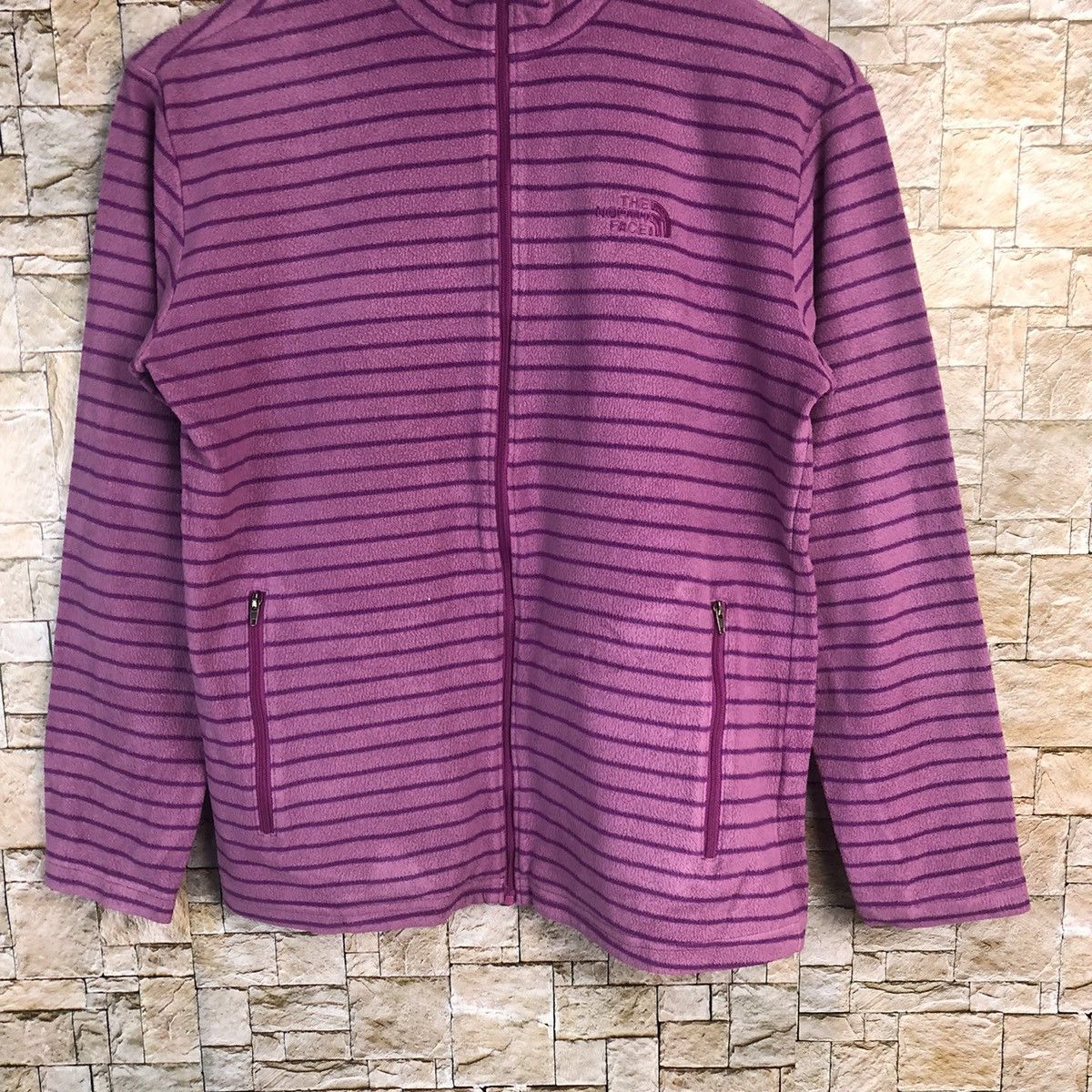 The North Face The North Face Purple Stripe Sweather #A168 Size M / US 6-8 / IT 42-44 - 3 Thumbnail