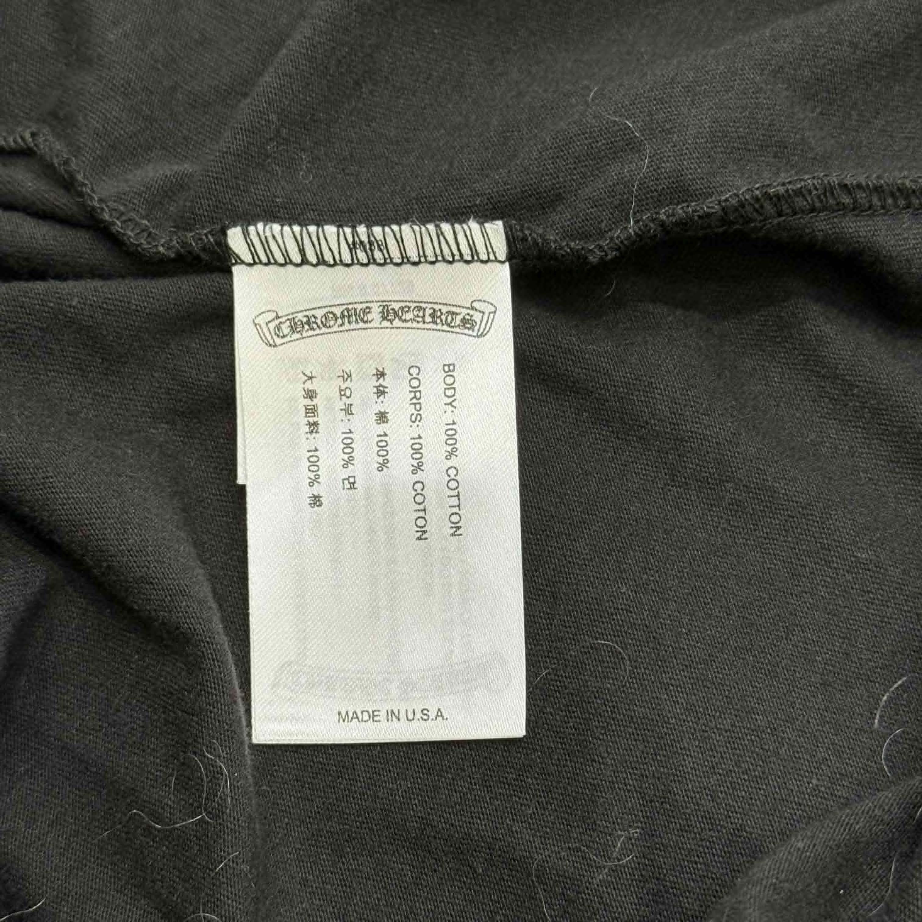 Chrome Hearts CHROME HEARTS Foti x Yungblud x Aerosmith Cotton T-shirt Size US M / EU 48-50 / 2 - 5 Thumbnail