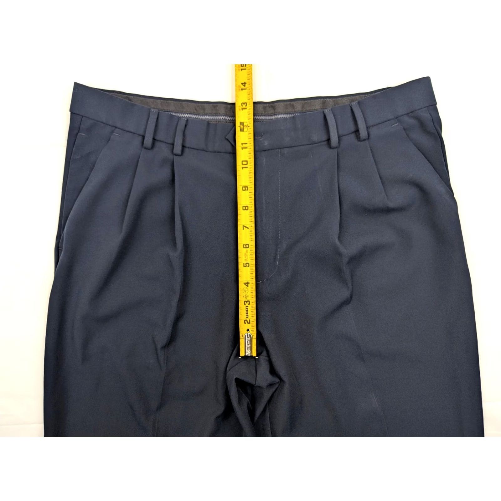Dockers DOCKERS Golf Pants Shirt? No, Pants: Dockers Golf Pleated Relaxed Fit 38x34 Blue Men Regular 38x33 Inseam 33 Khakis Solid Pattern Mens Size US 38 / EU 54 - 4 Thumbnail