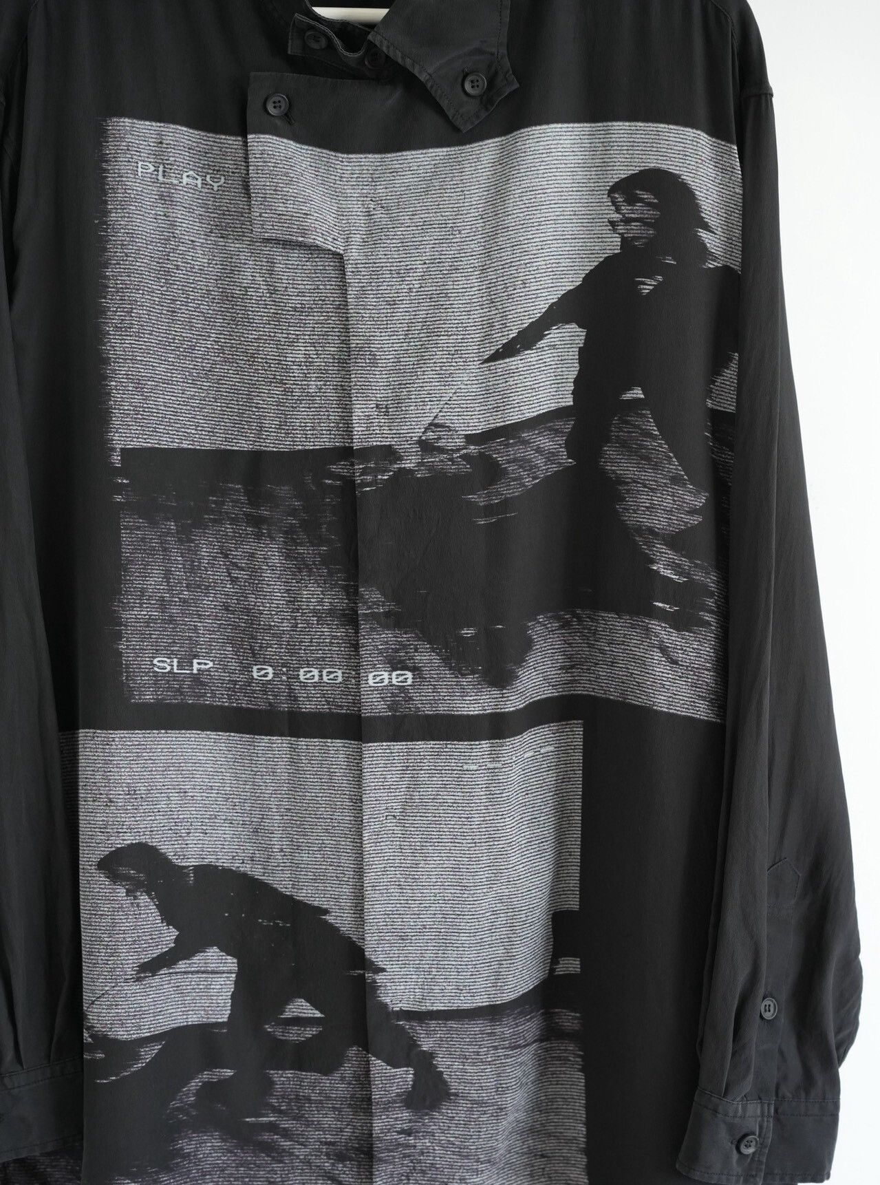 Yohji Yamamoto Yohji Yamamoto 22SS Movie Print Silk Shirt Size US M / EU 48-50 / 2 - 3 Thumbnail
