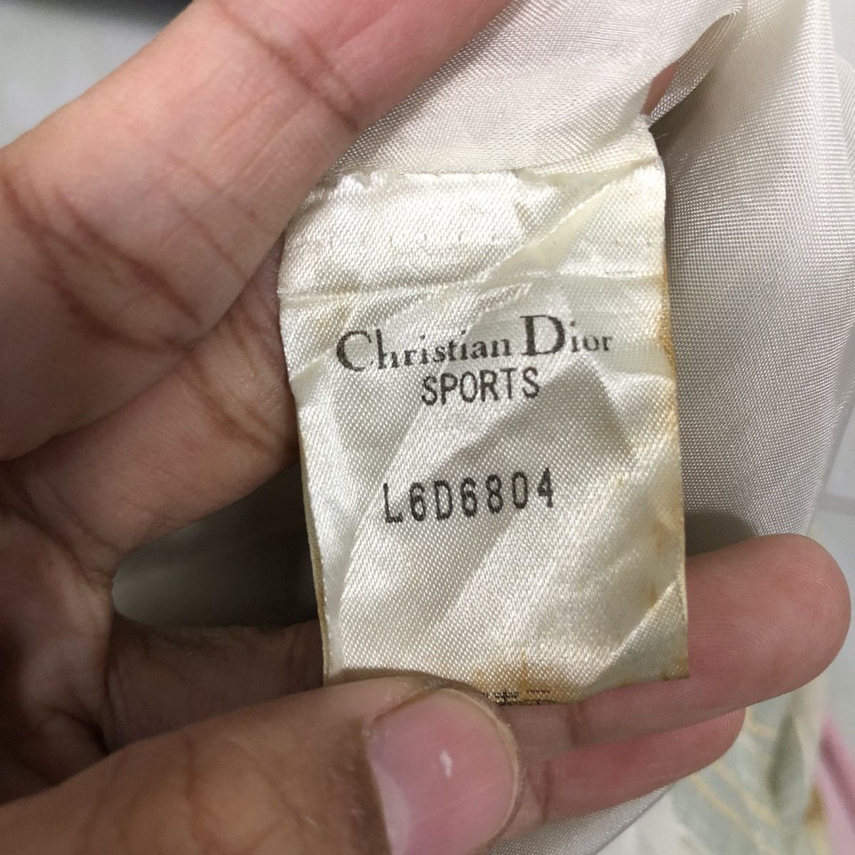 Christian Dior Monsieur 📌Christian Dior Sports Dress Striped Design Size L / US 10 / IT 46 - 18 Thumbnail