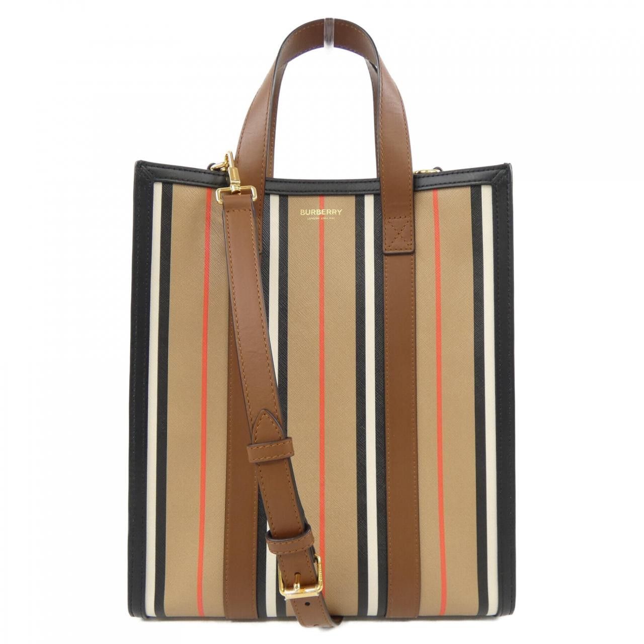 Burberry Burberry Burberry Bag Leather Tote Bag 80784331 DUTY FREE for USA Size ONE SIZE - 1 Thumbnail