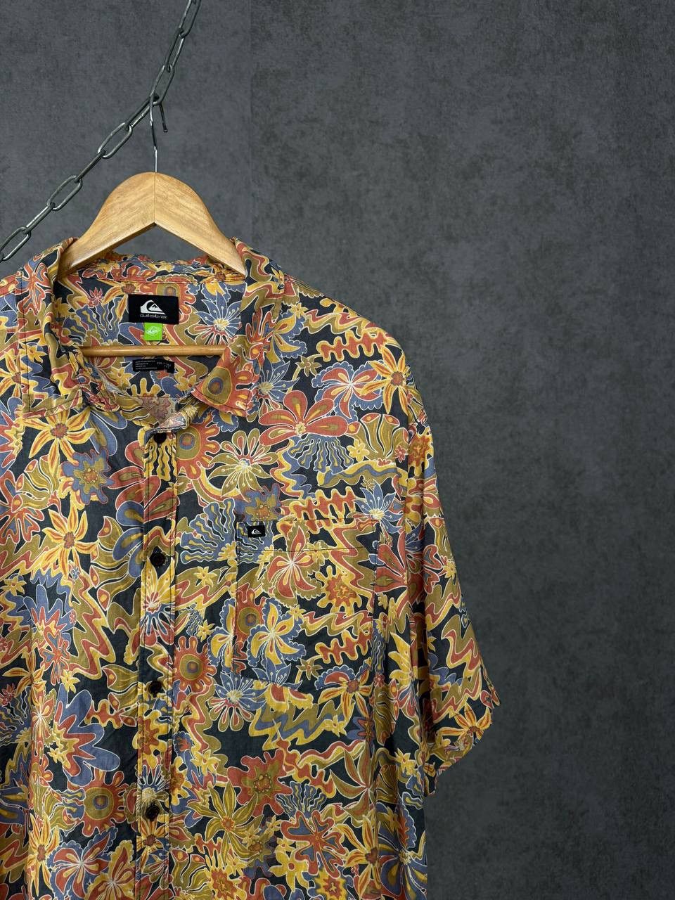 Quiksilver Quiksilver crazy Hawaiian outdoor shirt Size US XXL / EU 58 / 5 - 2 Thumbnail