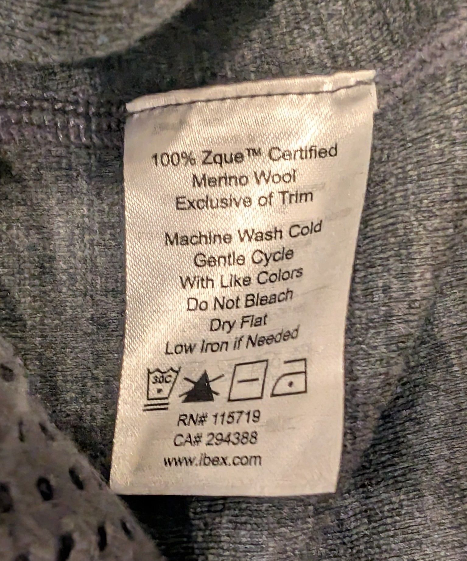 Ibex Ibex Full Zip 100% Zque Merino Wool Midlayer Sweatshirt Size M / US 6-8 / IT 42-44 - 4 Thumbnail