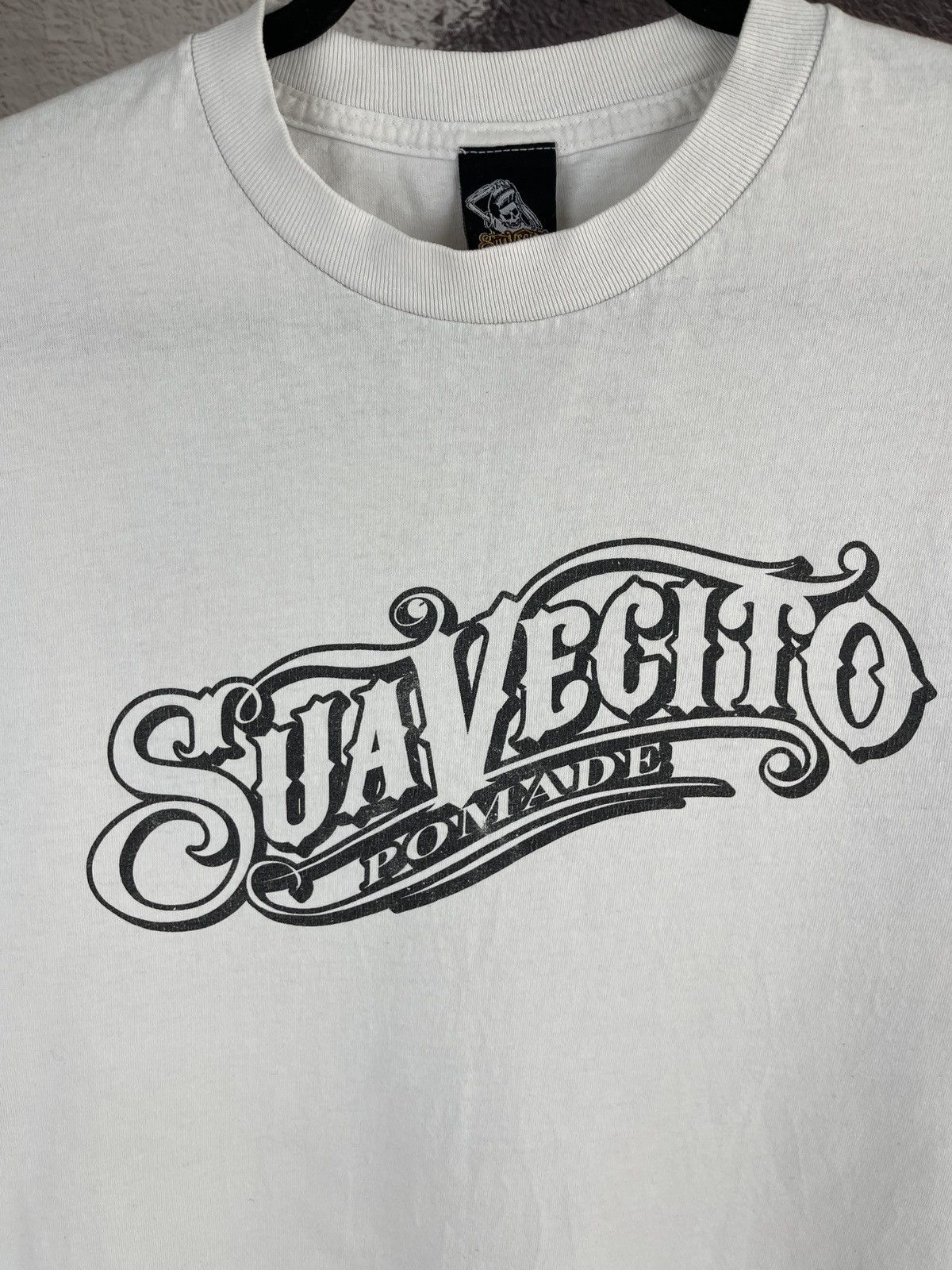 Vintage SuaVecito Pomade vintage skillet made in USA skate tee shirt Size US M / EU 48-50 / 2 - 5 Thumbnail