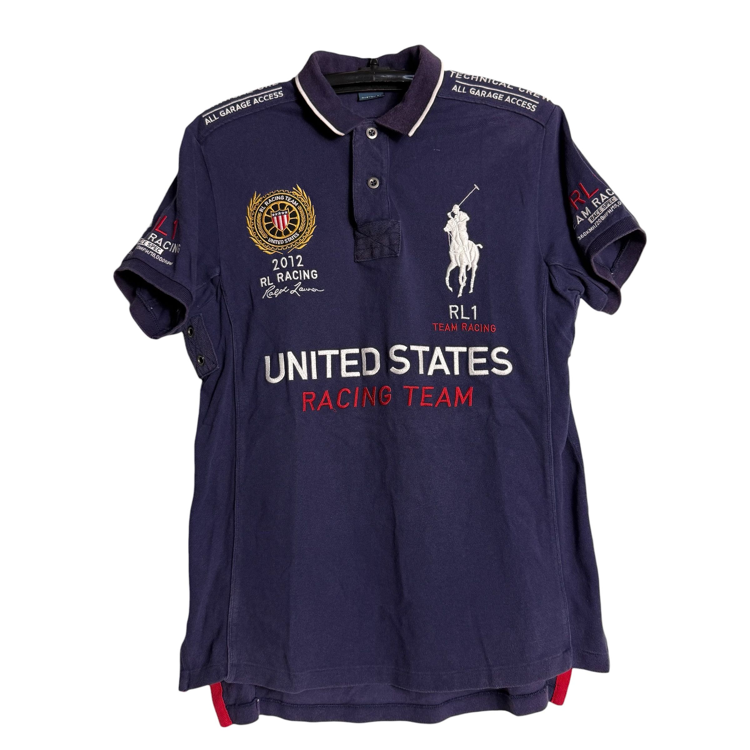 Polo Ralph Lauren 🔥RARE🔥 Polo Ralph Lauren Big Pony US Racing Team Polo ...