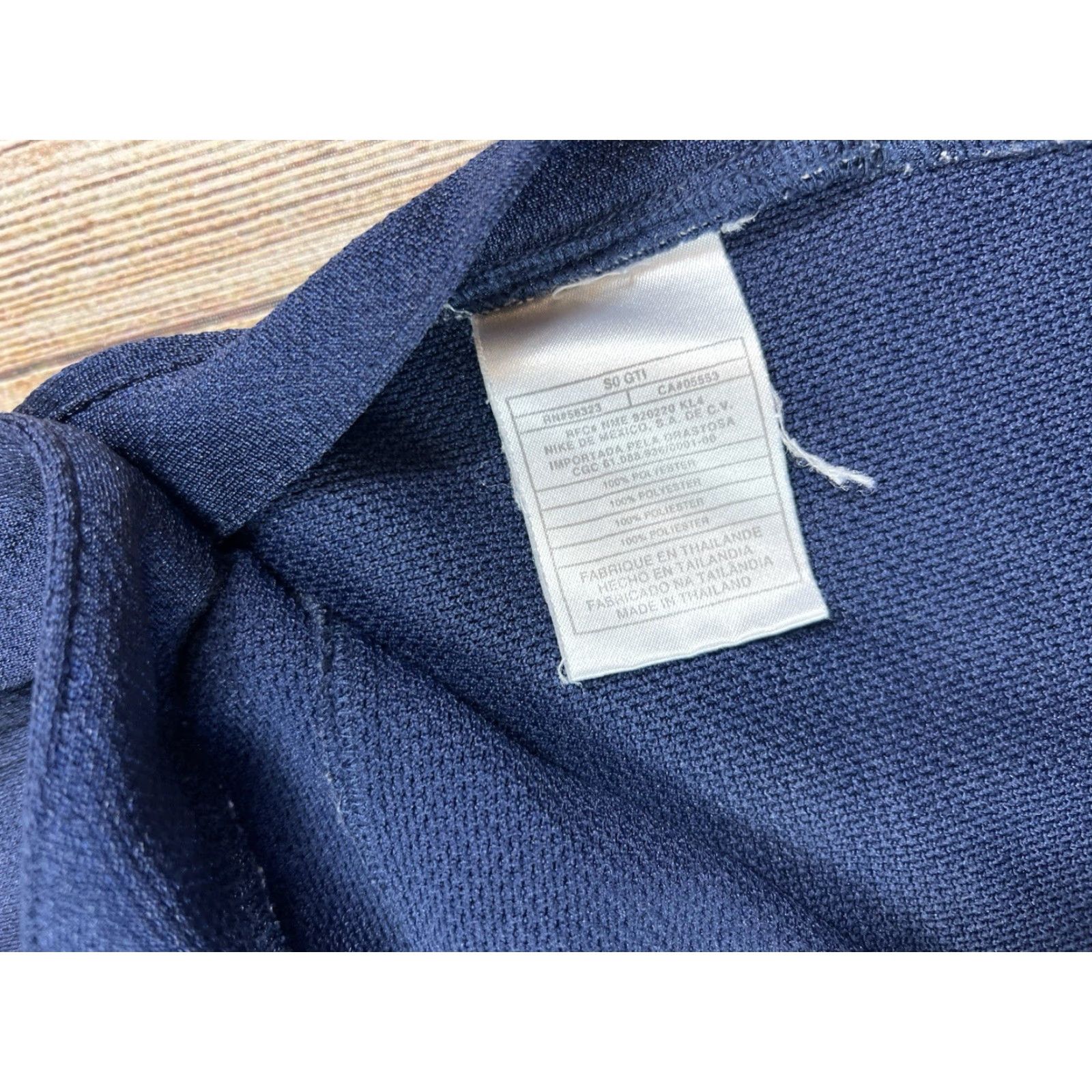 Nike VINTAGE Nike Basketball Jersey Shirt Men Navy Blue Yellow M Blue Nike Jersey Tank Athletic Vintage Size US M / EU 48-50 / 2 - 7 Thumbnail