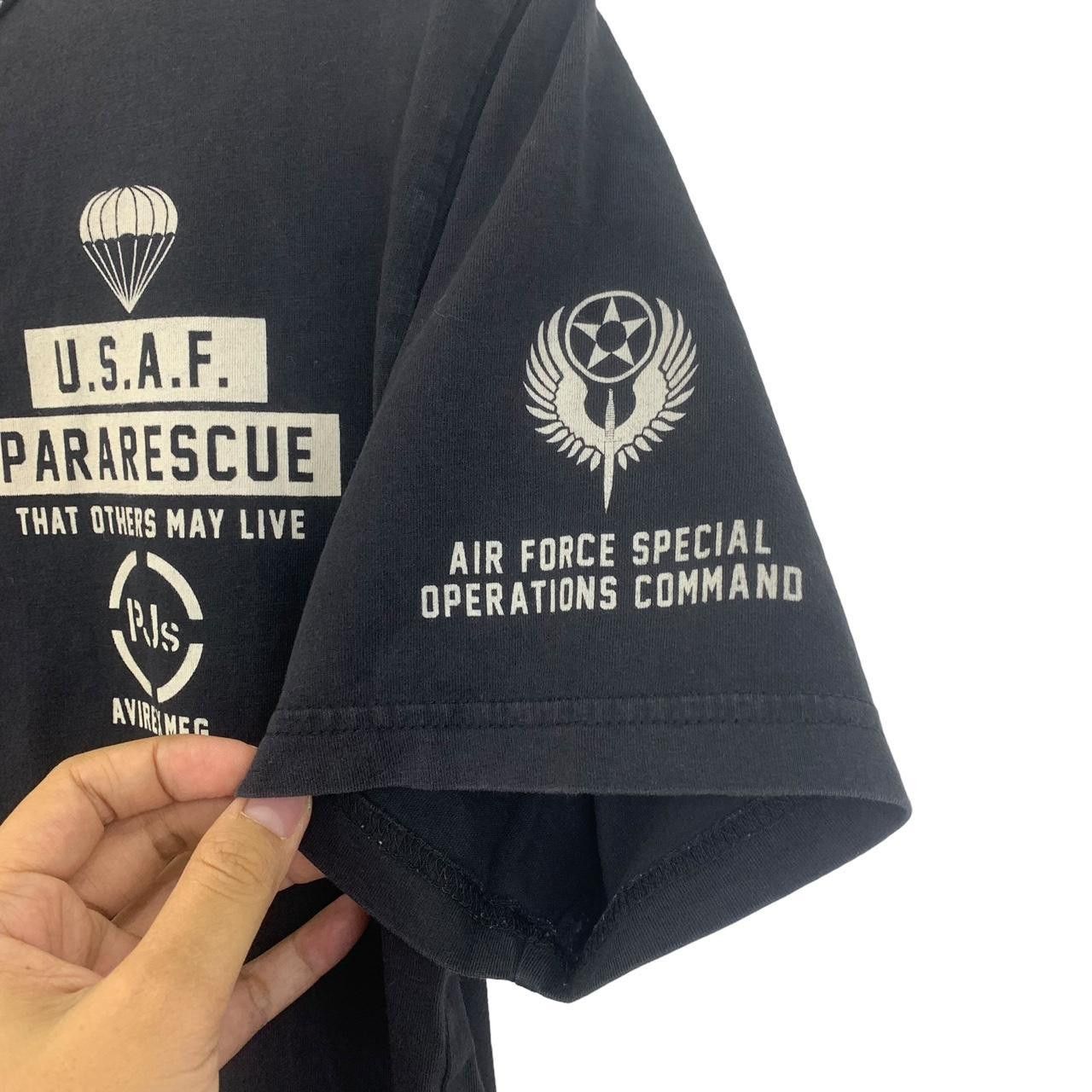 Avirex Vintage AVIREX USAF PARARESQUE Tee Shirt Size US L / EU 52-54 / 3 - 7 Thumbnail