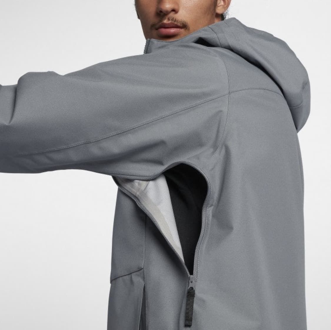 Nike Men’s Nike Lab Collection Wet Reveal Jacket Grey Size US L / EU 52-54 / 3 - 7 Thumbnail